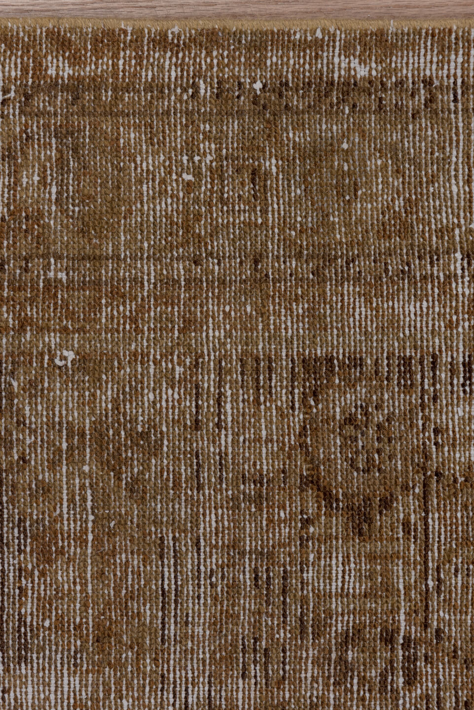 9' x 10' one-of-a-kind handmade vintage Tulu large size rug. Color palette: camel, taupe, beige, sand, ivory, brown, gray