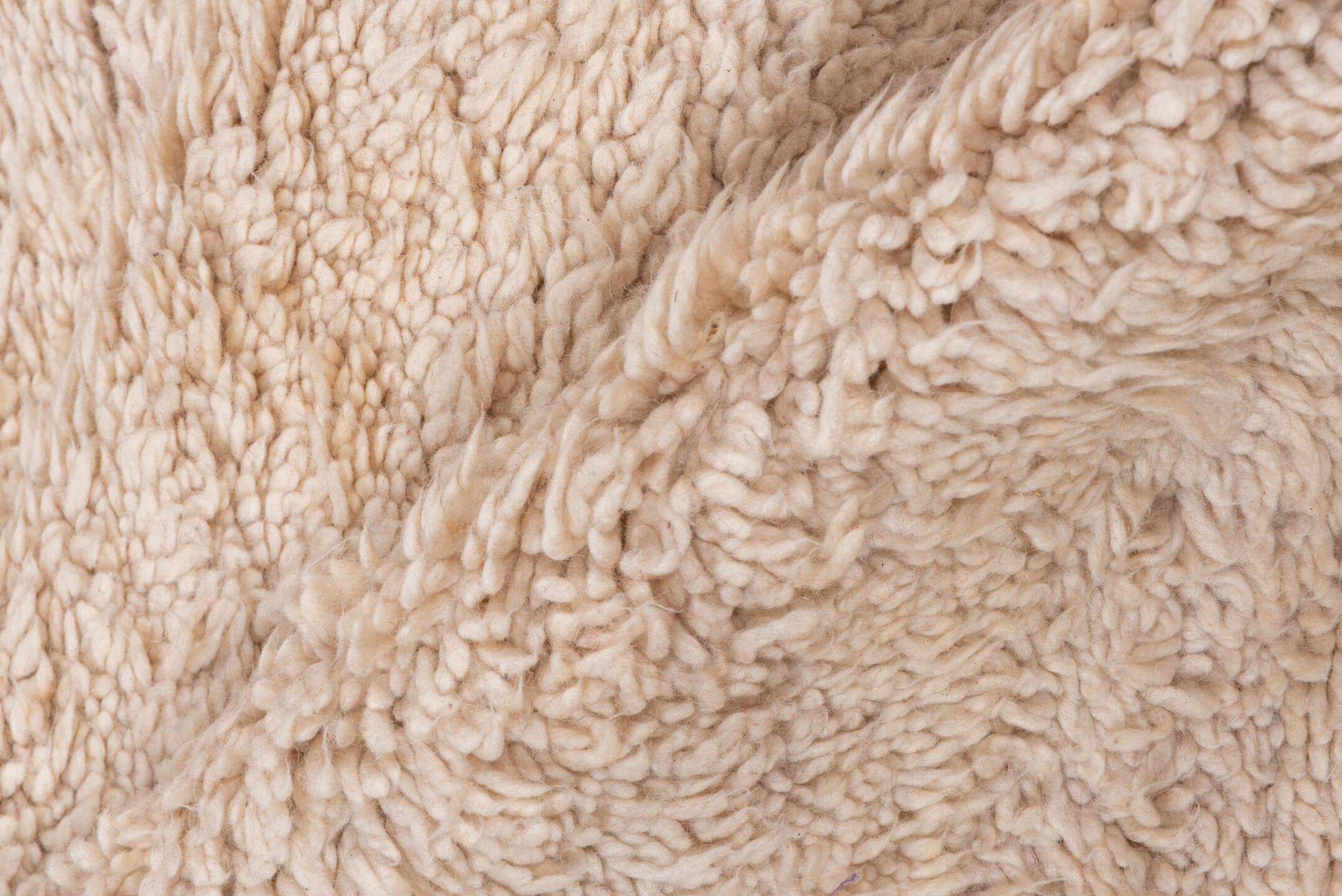 6' x 12' one-of-a-kind handmade vintage Moroccan large size rug. Color palette: ivory, cream, beige, taupe, gray