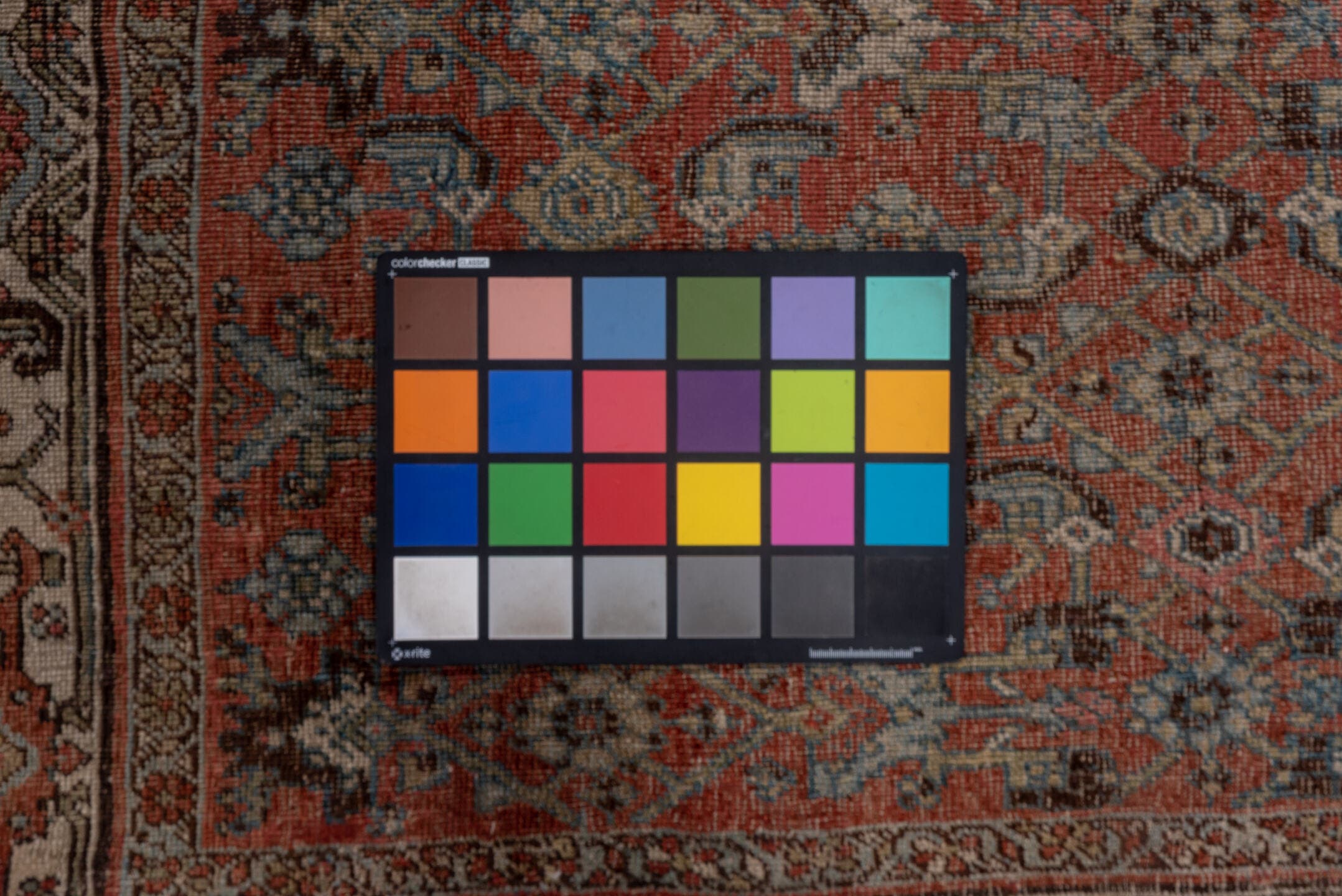 4' x 6' one-of-a-kind handmade antique Kurd small size rug. Color palette: rust, ivory, slate, taupe, charcoal, rose, brown