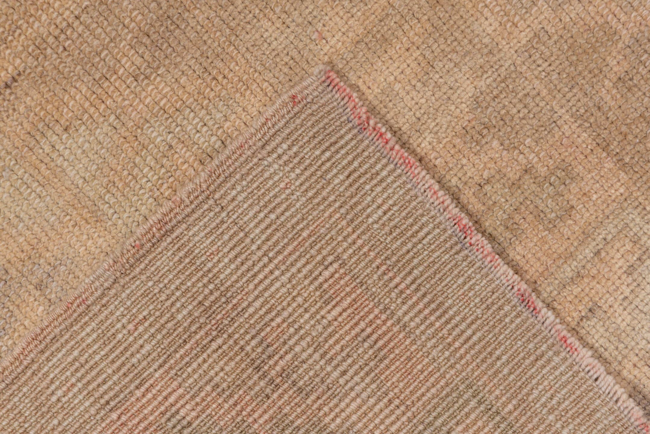 4' x 7' one-of-a-kind handmade vintage Anatolian rug. Color palette: beige, taupe, sand, ivory, muted lavender, stone, camel