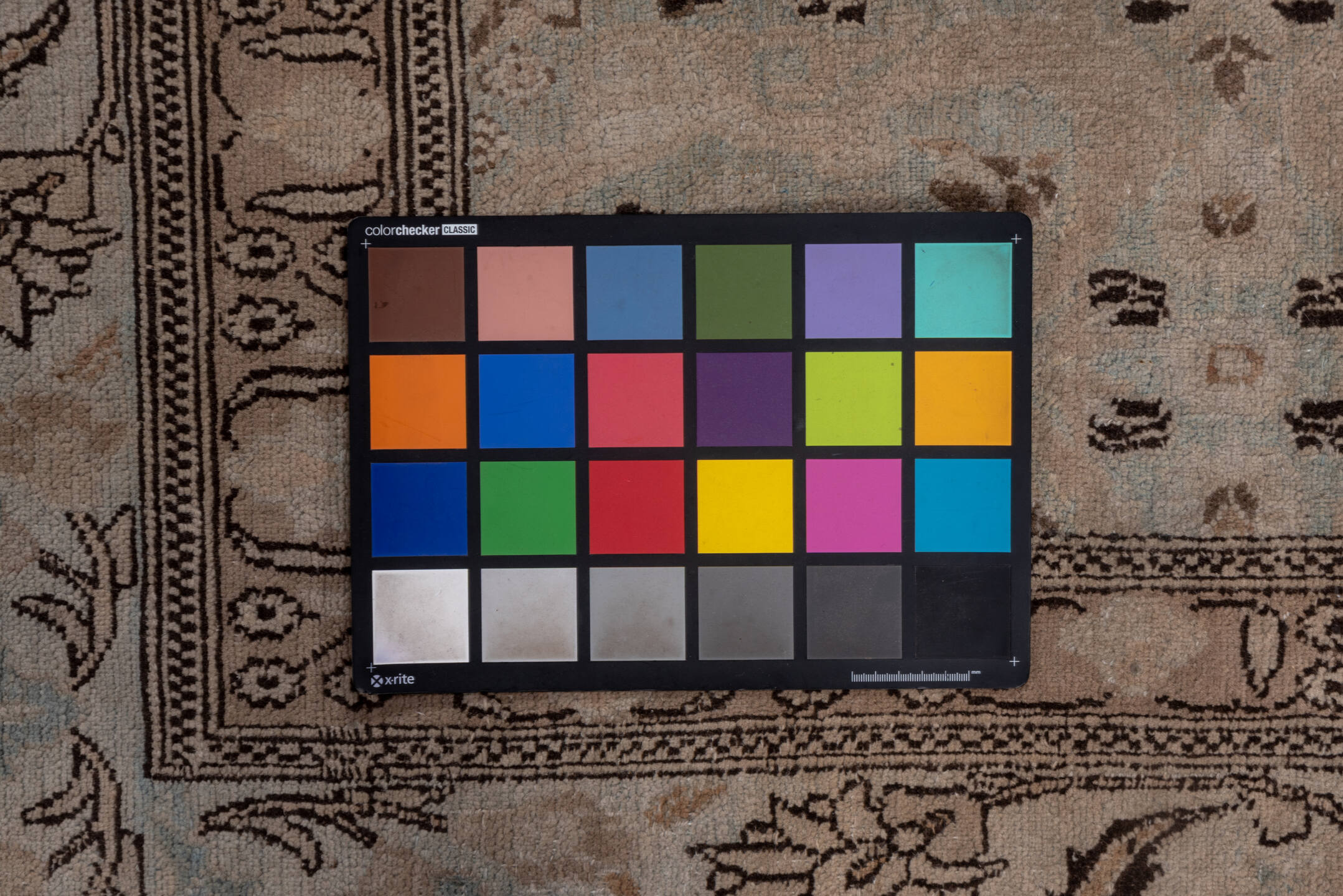 6' x 9' one-of-a-kind handmade vintage Khorassan medium size rug. Color palette: brown, gray, pink