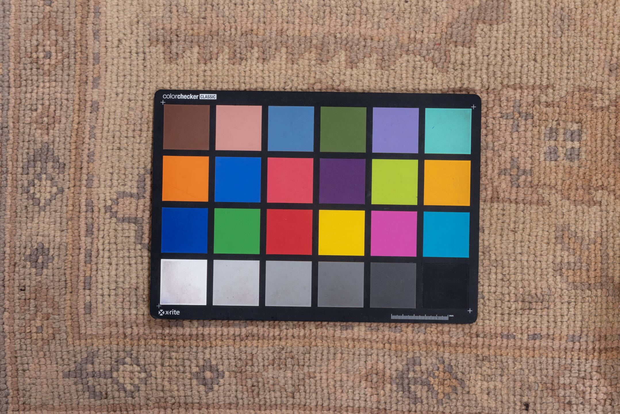 7' x 8' one-of-a-kind handmade vintage Oushak rug. Color palette: brown, gray, light gray, off-white, pink, snow, white