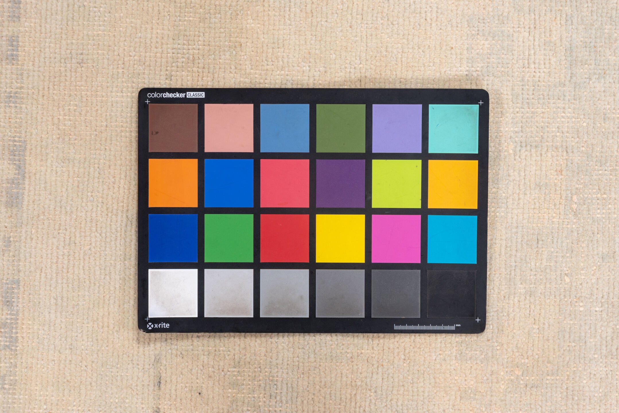 1' x 8' one-of-a-kind handmade vintage Oushak rug. Color palette: brown, gray, light gray, off-white, orange, snow, white