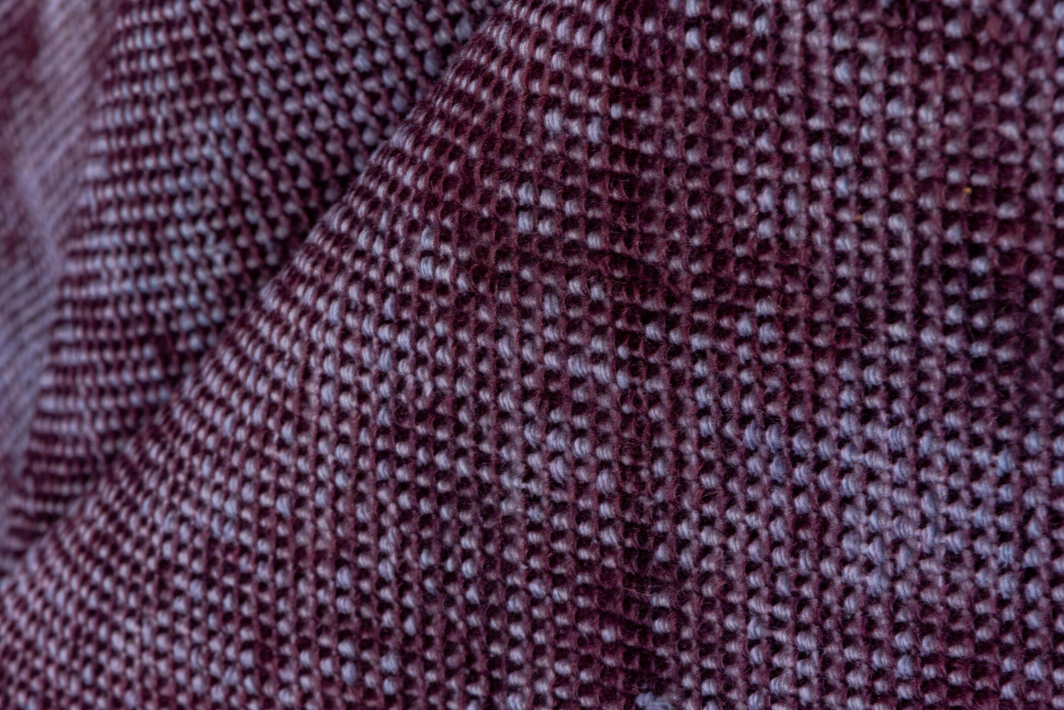 4' x 6' one-of-a-kind handmade vintage Overdyed small size rug. Color palette: violet, plum, lavender, eggplant, pink