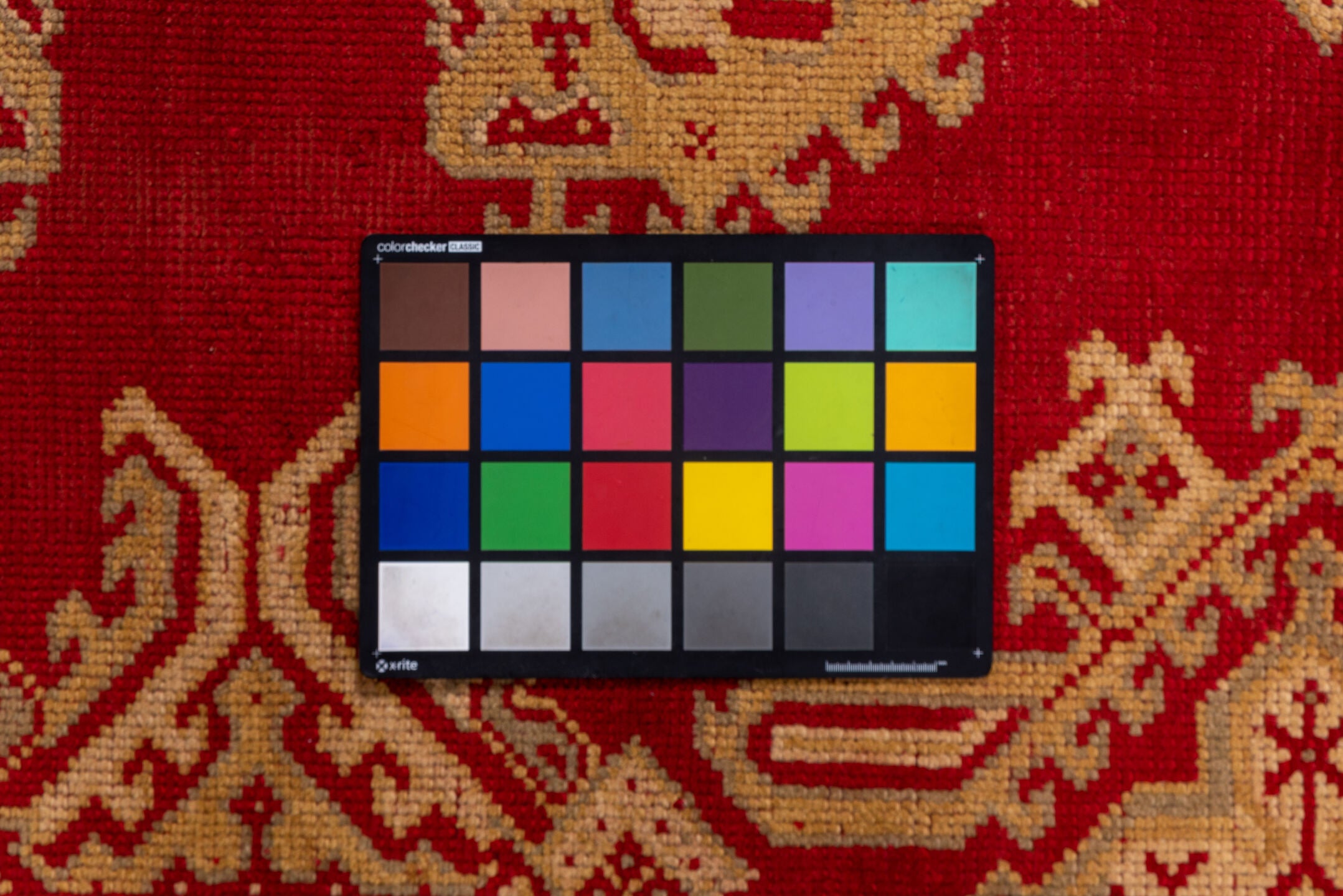 5' x 9' one-of-a-kind handmade vintage Oushak medium size rug. Color palette: brown, burgundy, burlywood, pink, red