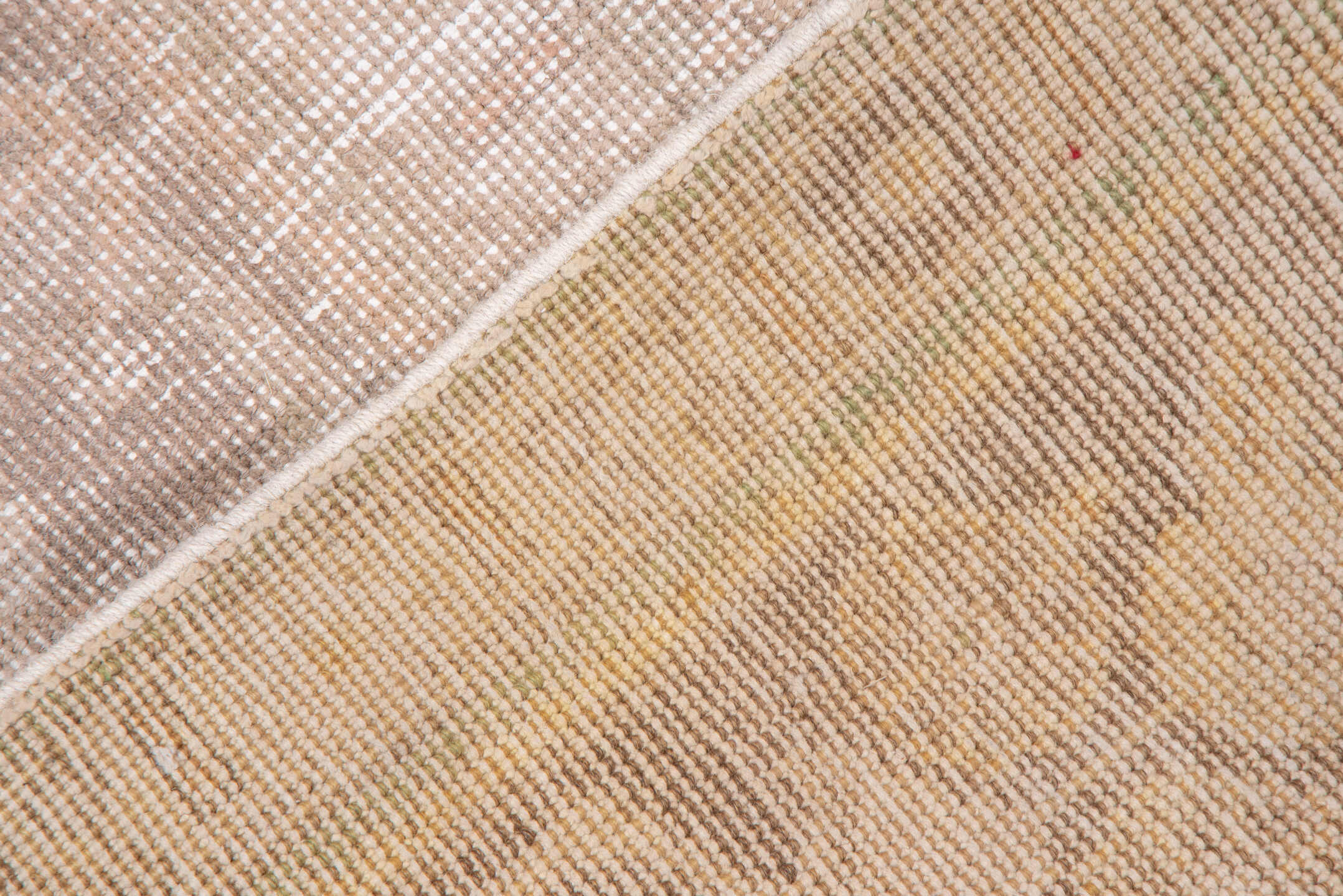 8' x 11' one-of-a-kind handmade vintage Tabriz large size rug. Color palette: antiquewhite, brown, gray, lavender blush