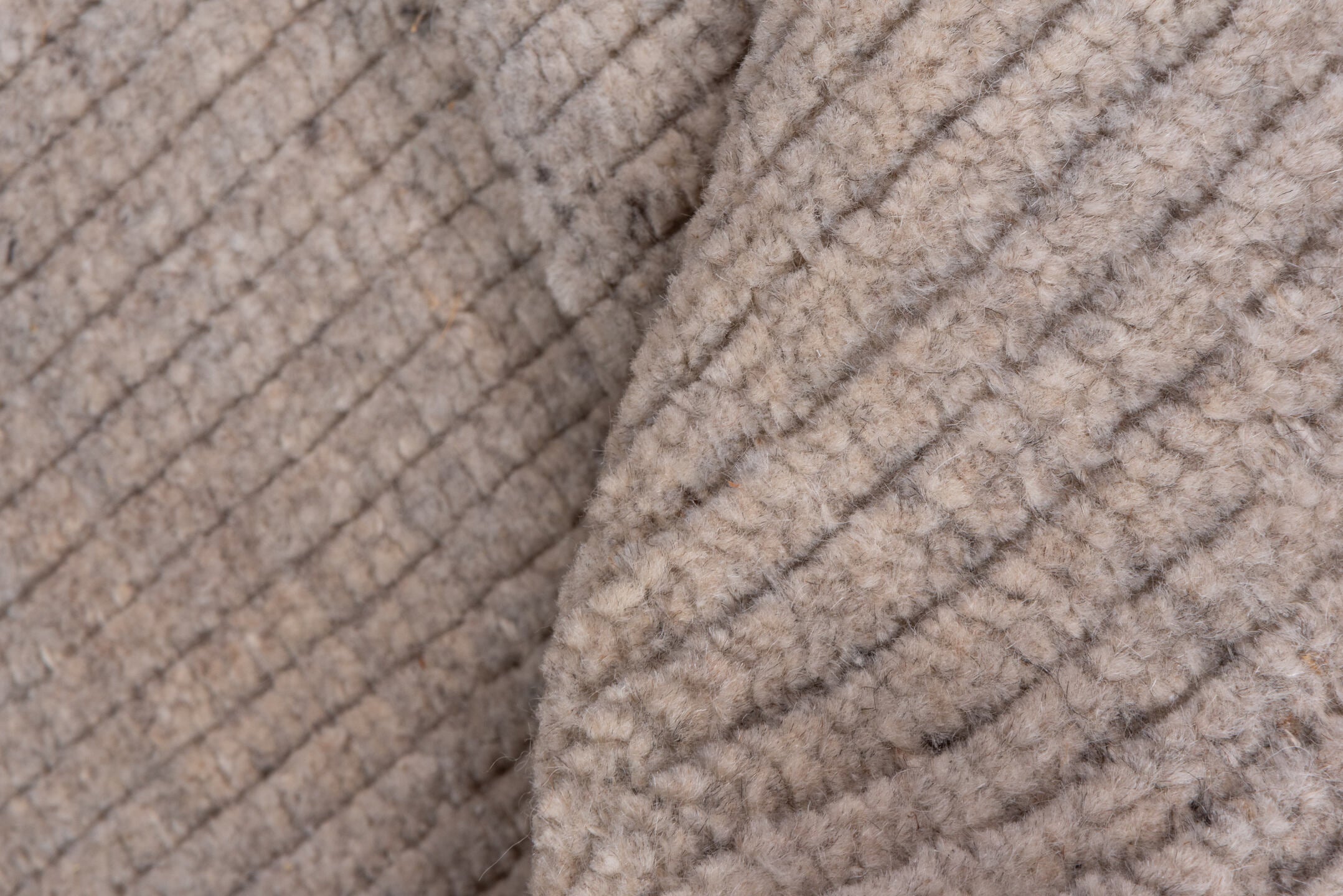 7' x 7' one-of-a-kind handmade vintage Mercury rug. Color palette: gainsboro, gray, light gray, off-white, pink, snow, white