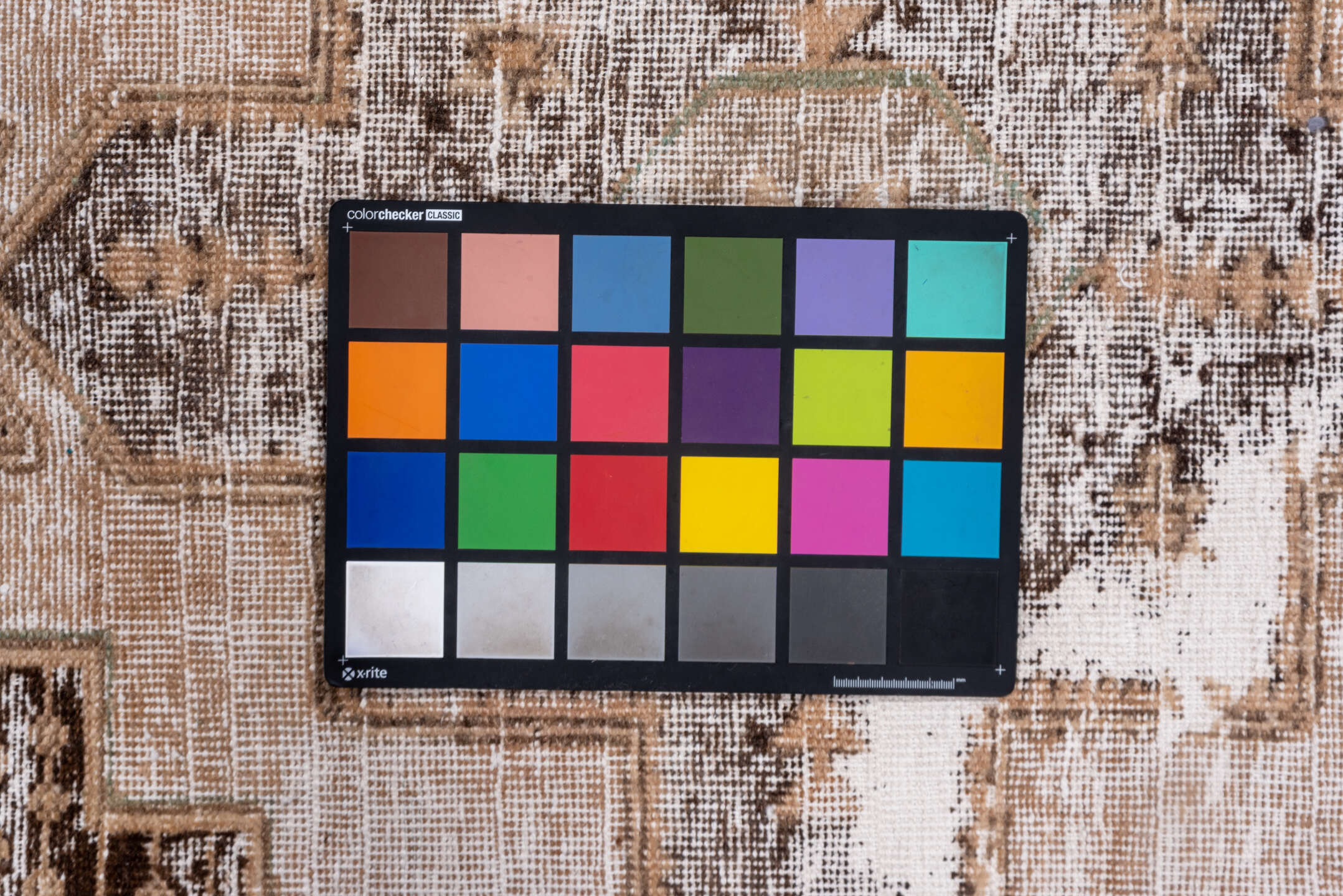 2' x 12' one-of-a-kind handmade vintage Oushak runner rug. Color palette: brown, gainsboro, gray, light gray, off-white