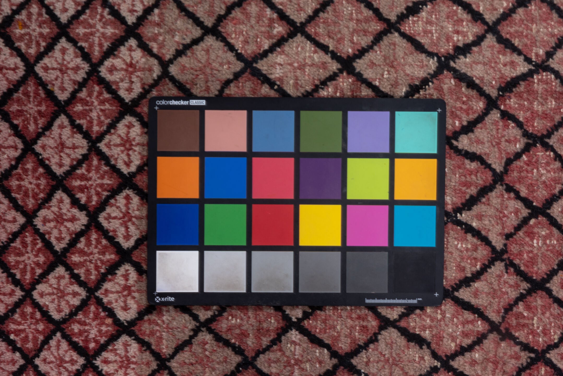 4' x 6' one-of-a-kind handmade vintage Oushak small size rug. Color palette: black, brown, gray, pink, red, rosy brown