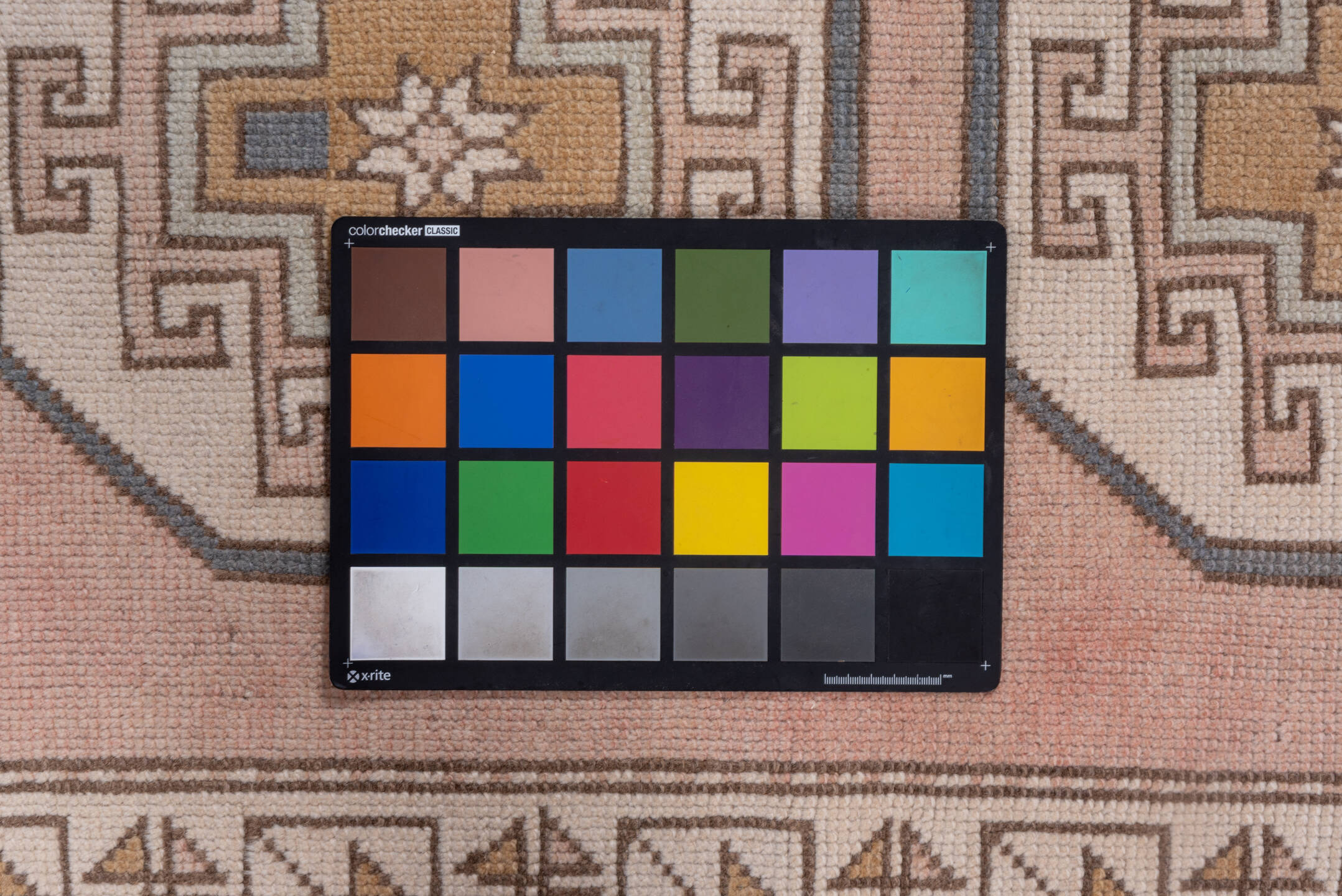 2' x 11' one-of-a-kind handmade vintage Oushak runner rug. Color palette: brown, gray, light gray, off-white, pink, snow