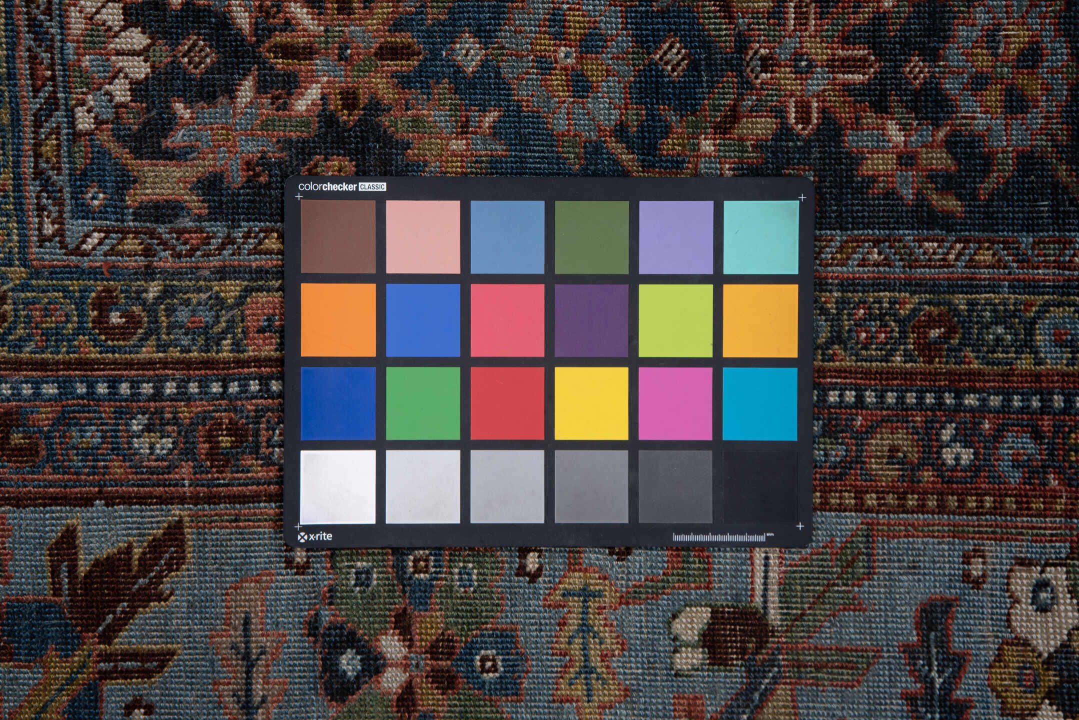 7' x 12' one-of-a-kind handmade antique Bidjar large size rug. Color palette: taupe, sky blue, indigo, rust, ivory, slate