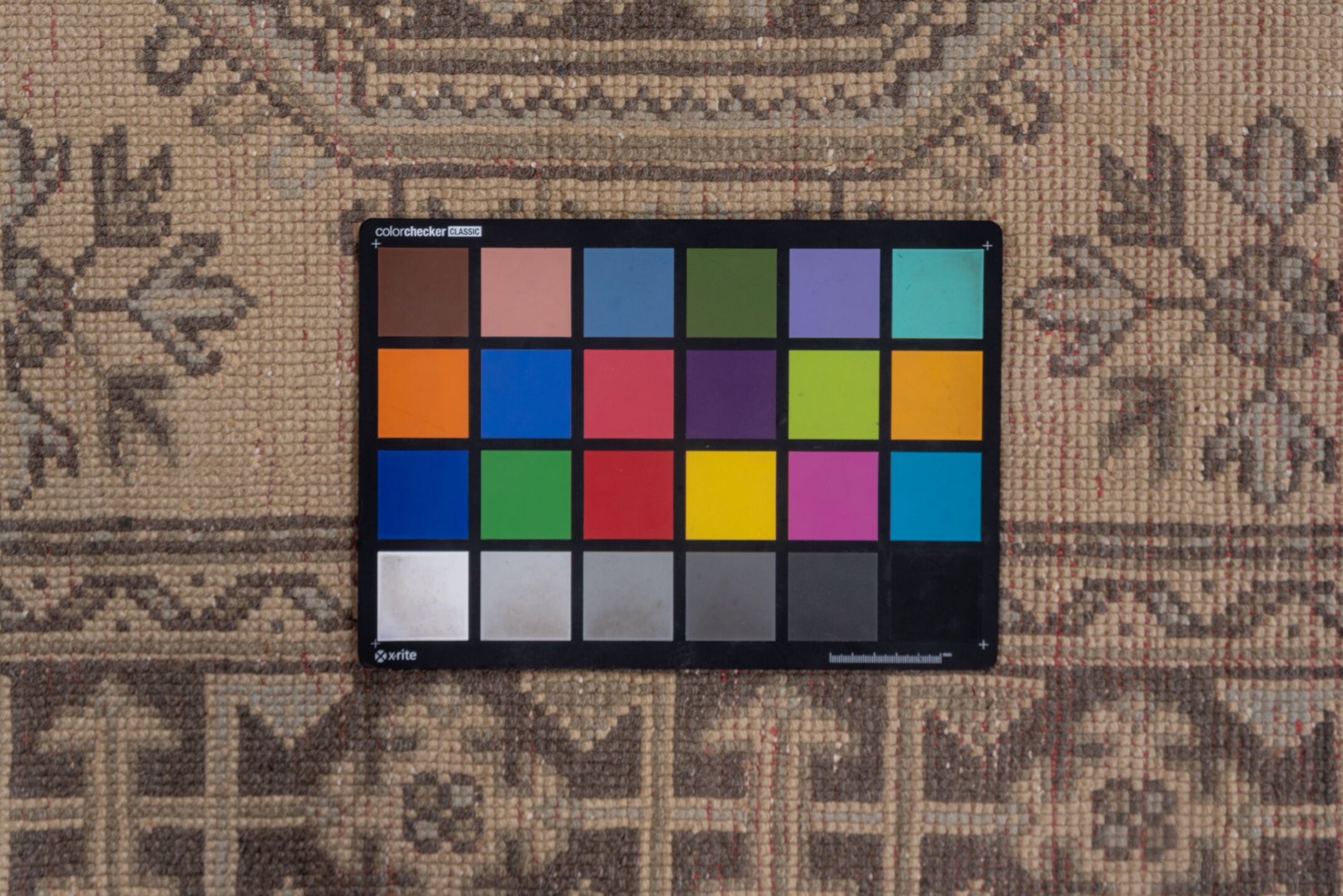 4' x 11' one-of-a-kind handmade vintage Oushak runner rug. Color palette: brown, gray, light gray, off-white, pink, snow