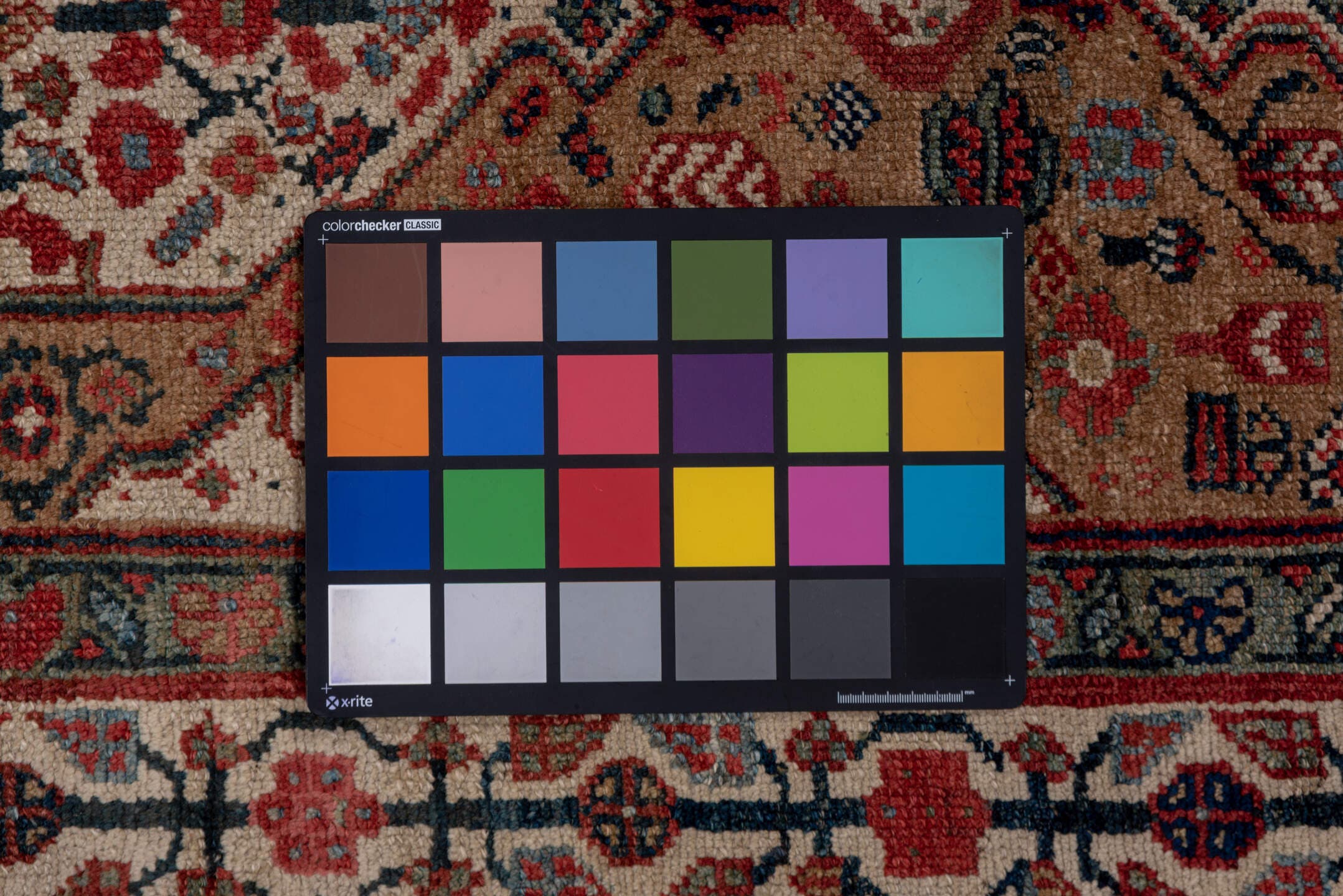 3' x 13' one-of-a-kind handmade antique Cam Hamadan runner rug. Color palette: taupe, rust, ivory, navy, terra cotta, slate