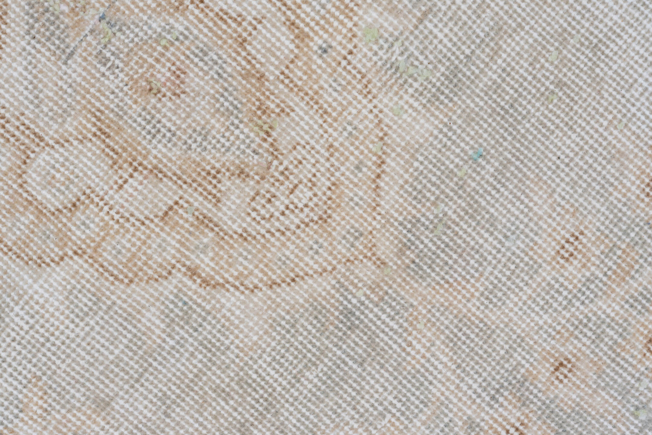 7' x 10' one-of-a-kind handmade vintage Sparta large size rug. Color palette: gainsboro, gray, lavender blush, light gray