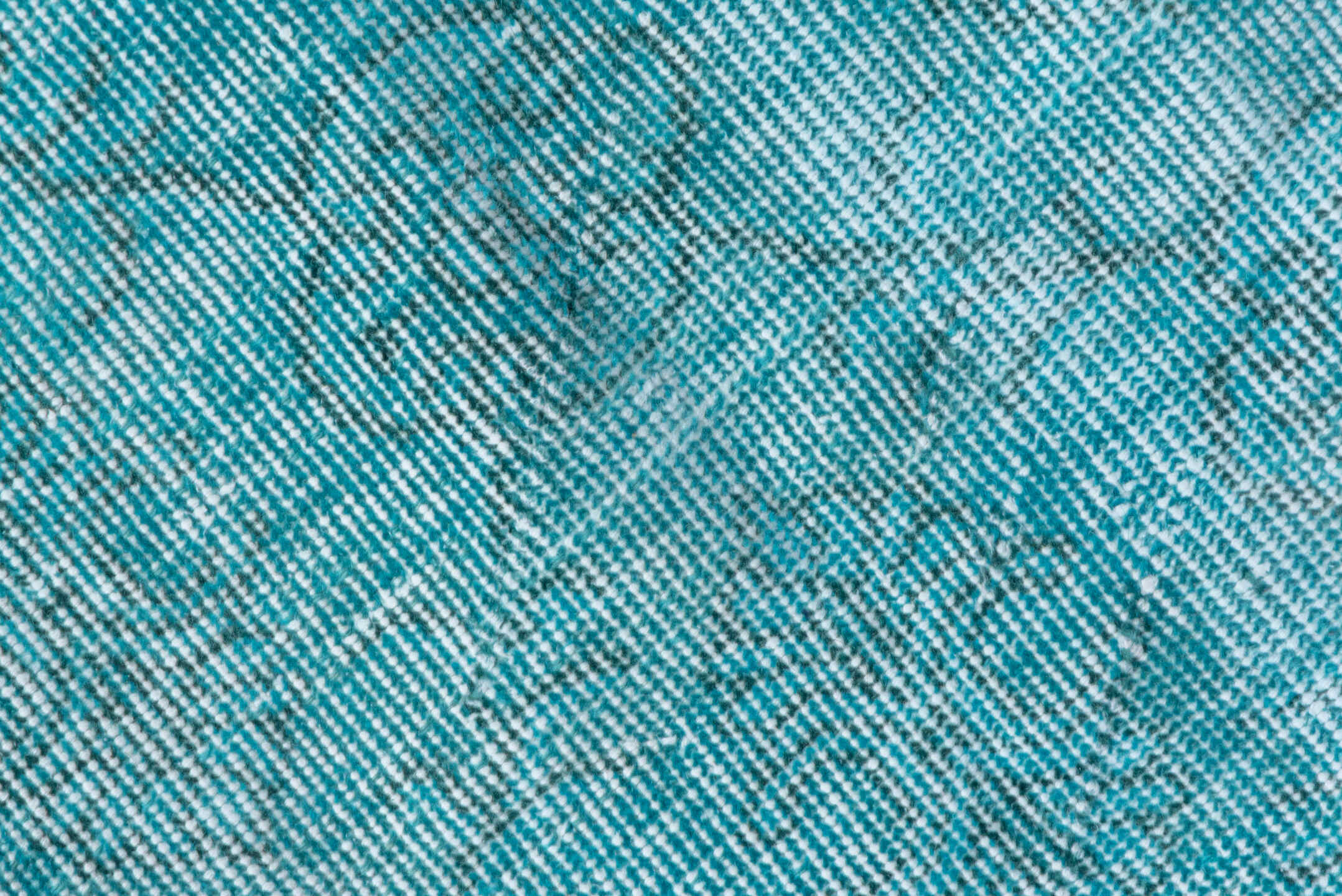 5' x 9' one-of-a-kind handmade antique Overdyed medium size rug. Color palette: aqua, turquoise, ice blue, ivory, teal