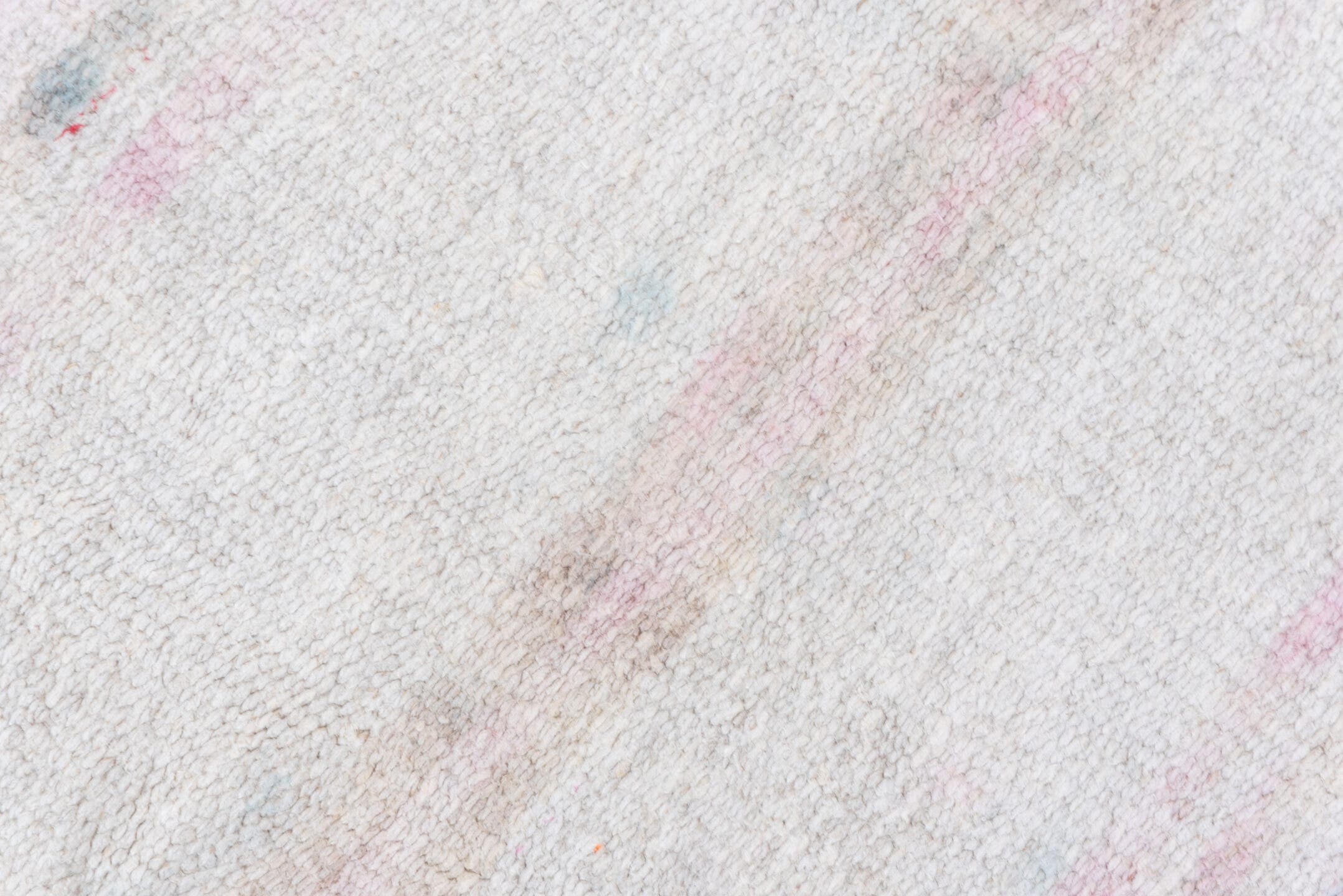5' x 10' one-of-a-kind handmade vintage Hemp Kilim medium size rug. Color palette: ivory, blush, light gray, cream, pink
