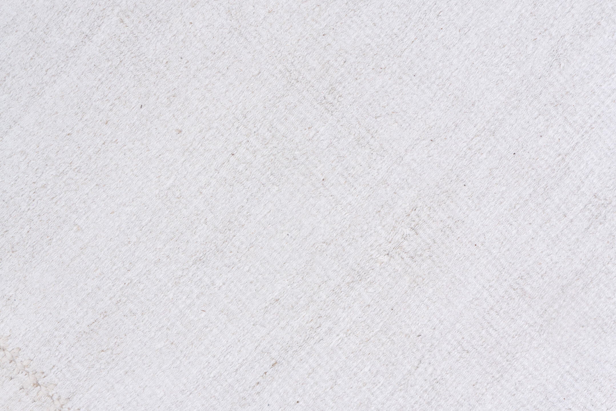 10' x 14' one-of-a-kind handmade vintage Hemp Kilim large size rug. Color palette: gainsboro, gray, light blue, light gray