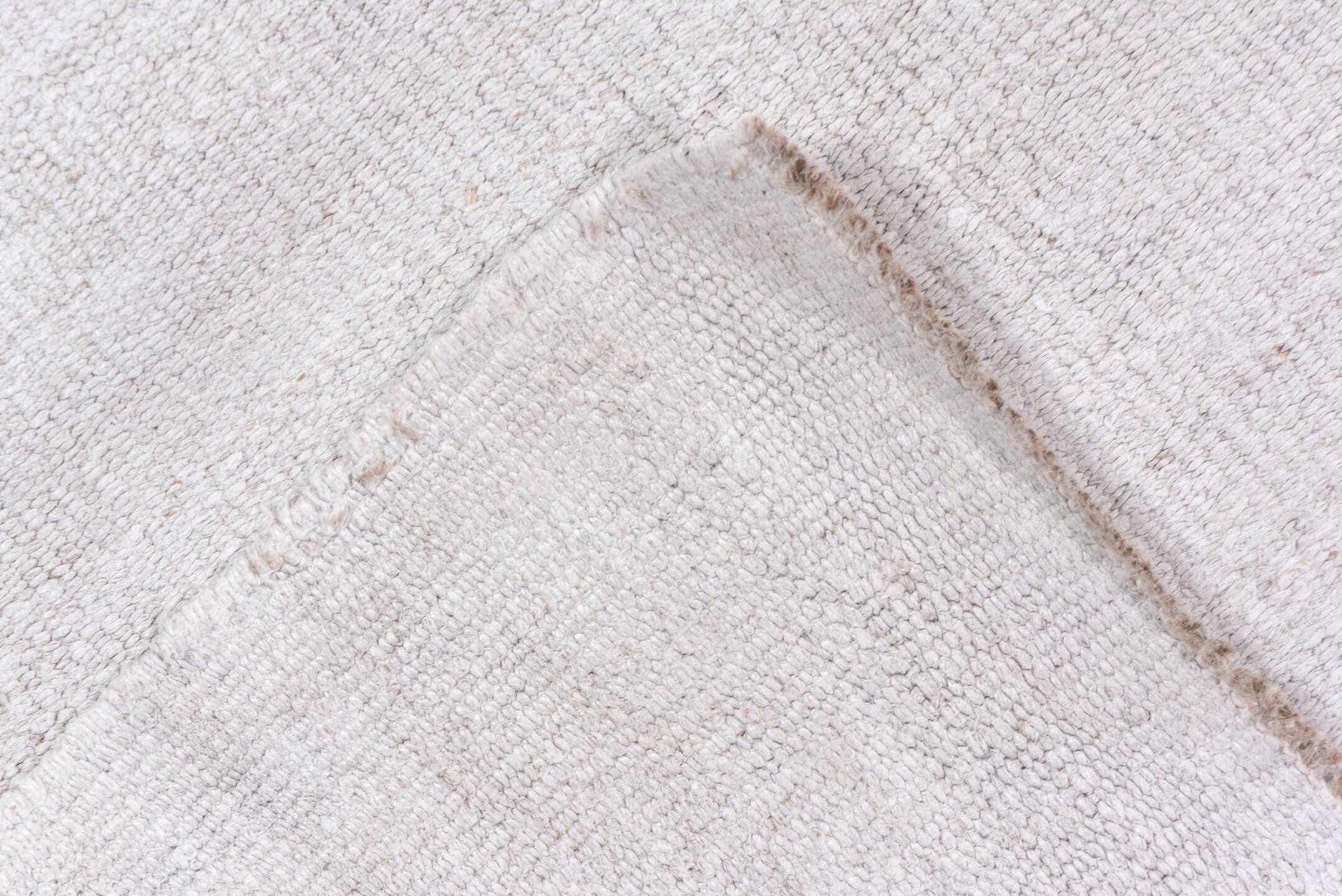 10' x 11' one-of-a-kind handmade vintage Hemp Kilim large size rug. Color palette: ivory, cream, beige, taupe, gray