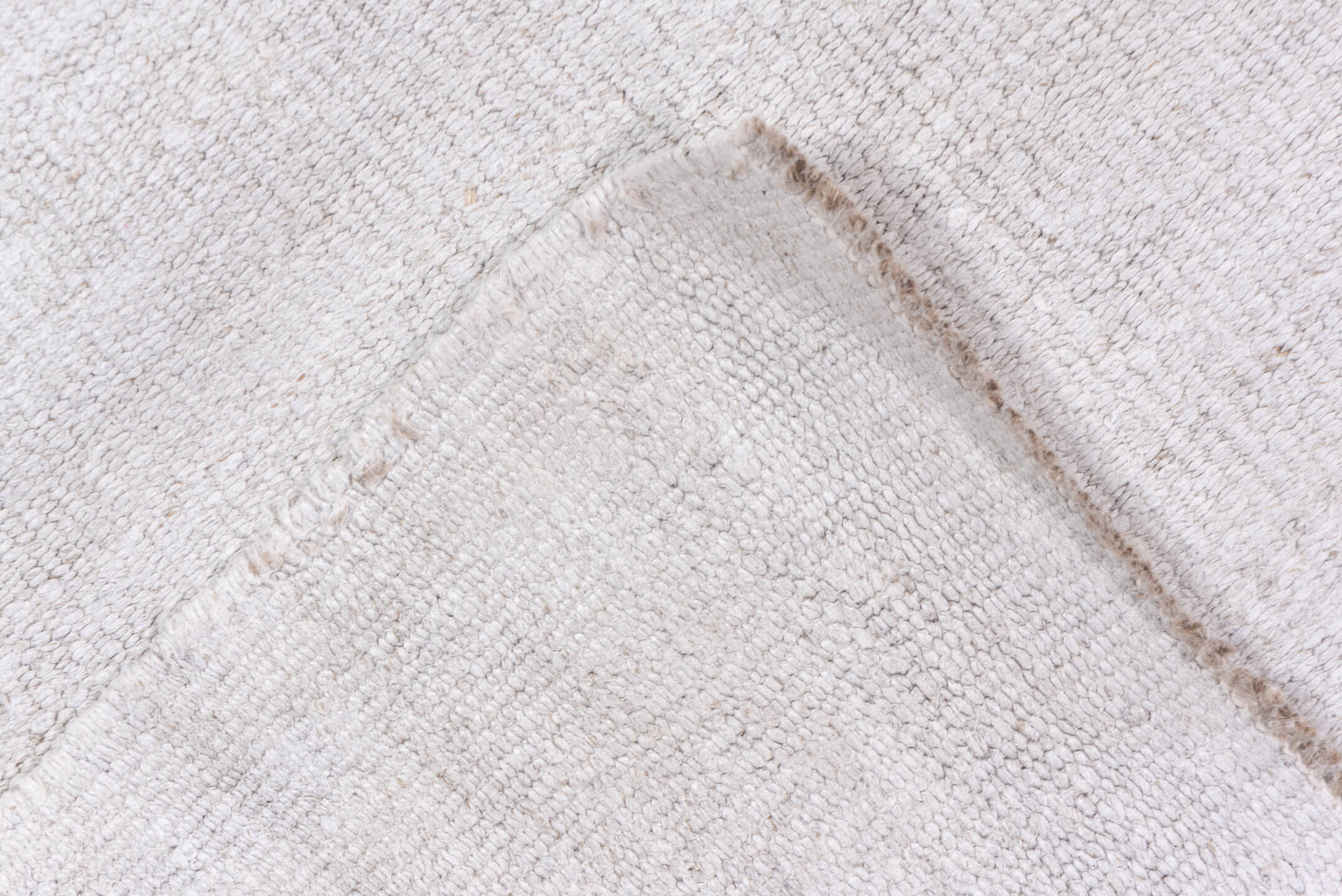 10' x 11' one-of-a-kind handmade vintage Hemp Kilim large size rug. Color palette: ivory, cream, beige, taupe, gray