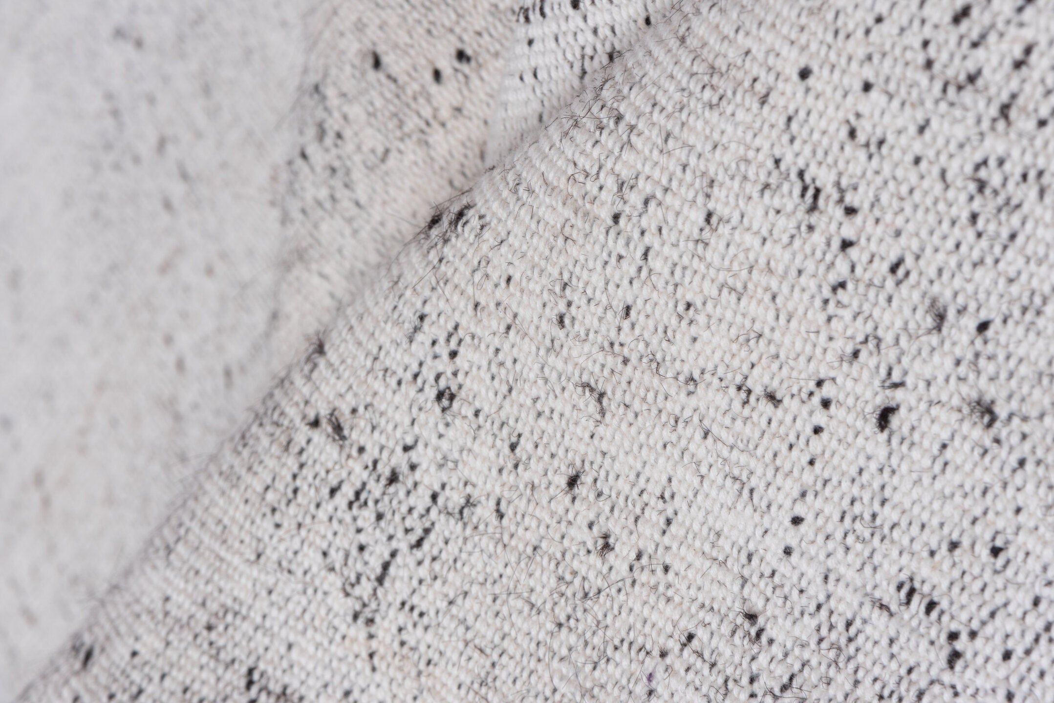 8' x 11' one-of-a-kind handmade vintage Flatweave large size rug. Color palette: dark gray, gainsboro, gray, light gray