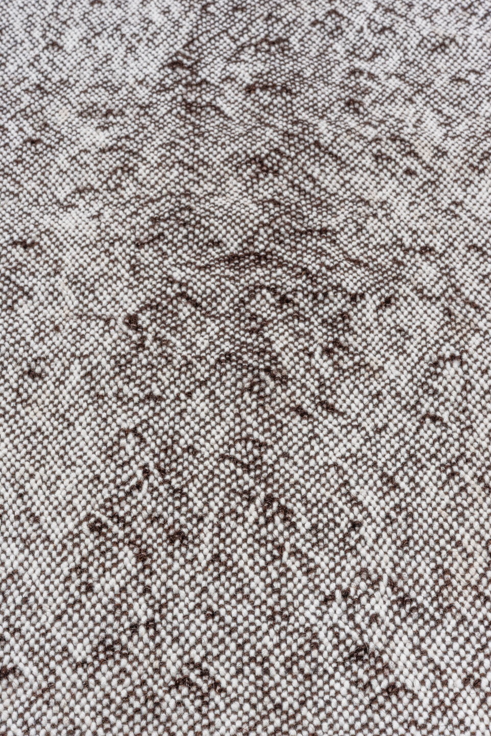 5' x 9' one-of-a-kind handmade antique Flatweave medium size rug. Color palette: ivory, taupe, cream, gray, beige
