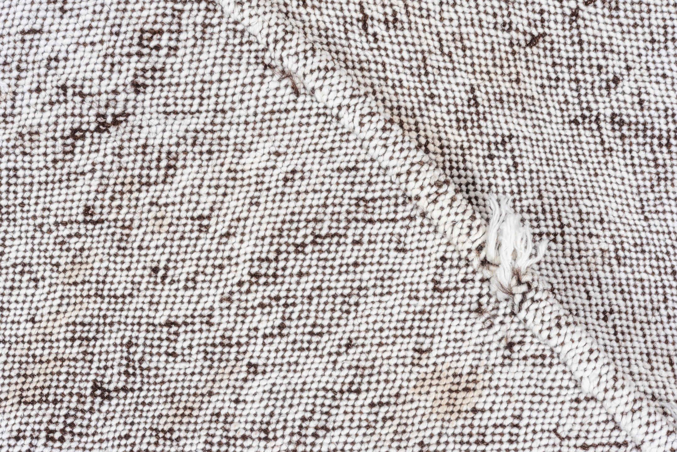 5' x 9' one-of-a-kind handmade antique Flatweave medium size rug. Color palette: ivory, taupe, cream, gray, beige