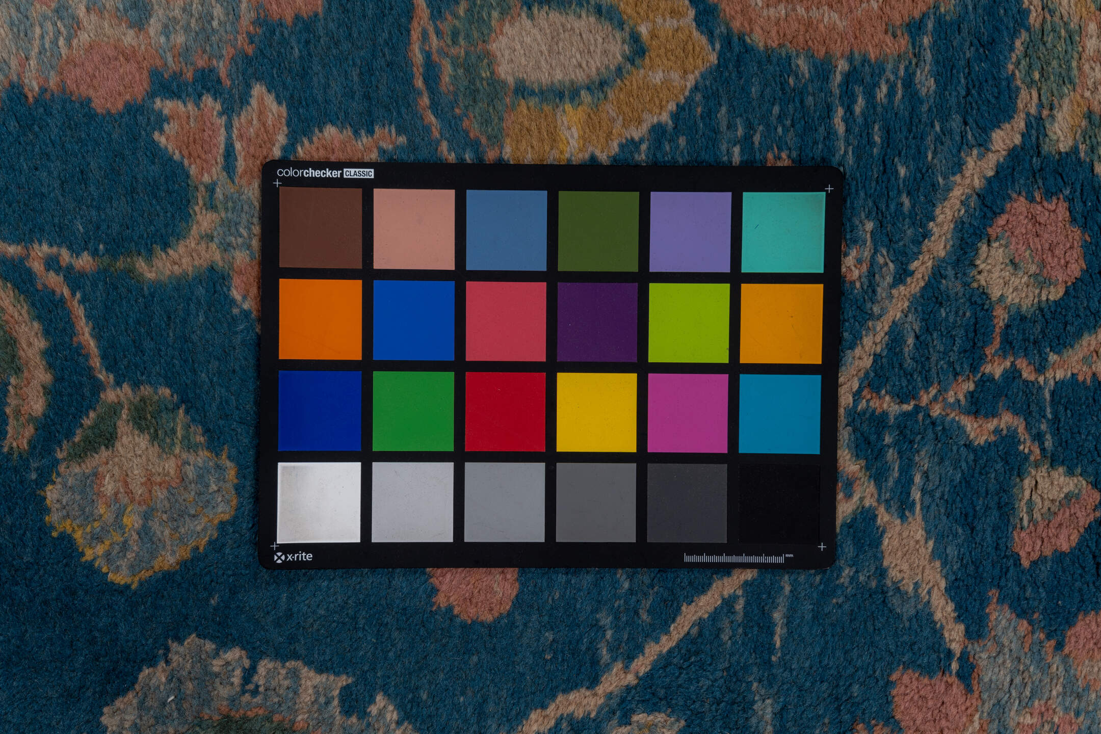 2' x 14' one-of-a-kind handmade vintage Mahal runner rug. Color palette: blue, ivory, rust, rose, sage, gold, taupe