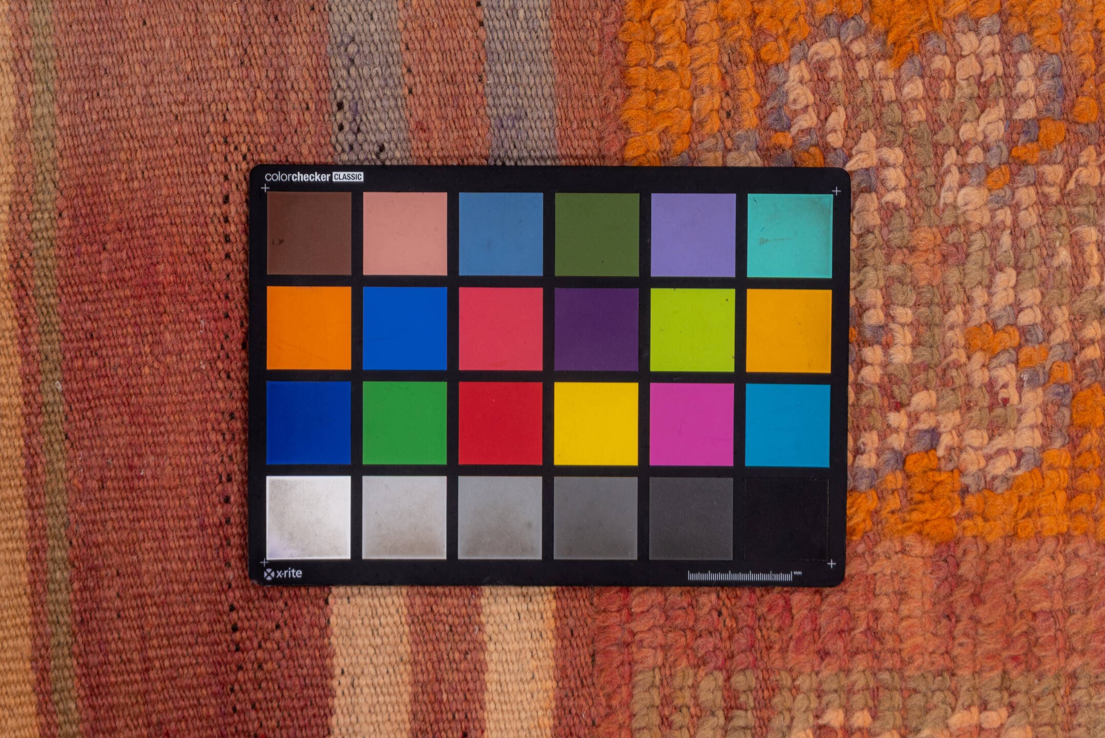 6' x 11' one-of-a-kind handmade vintage Moroccan large size rug. Color palette: terra cotta, rose, lavender, taupe, rust