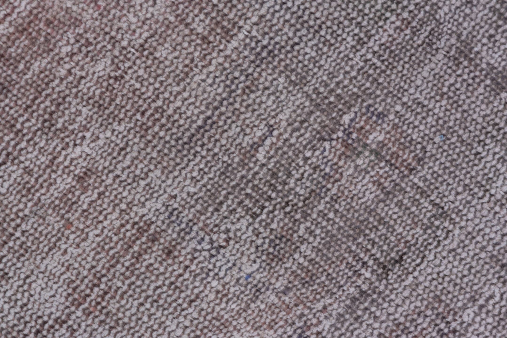 6' x 9' one-of-a-kind handmade vintage Sparta medium size rug. Color palette: taupe, gray, dusty_rose, mauve, charcoal