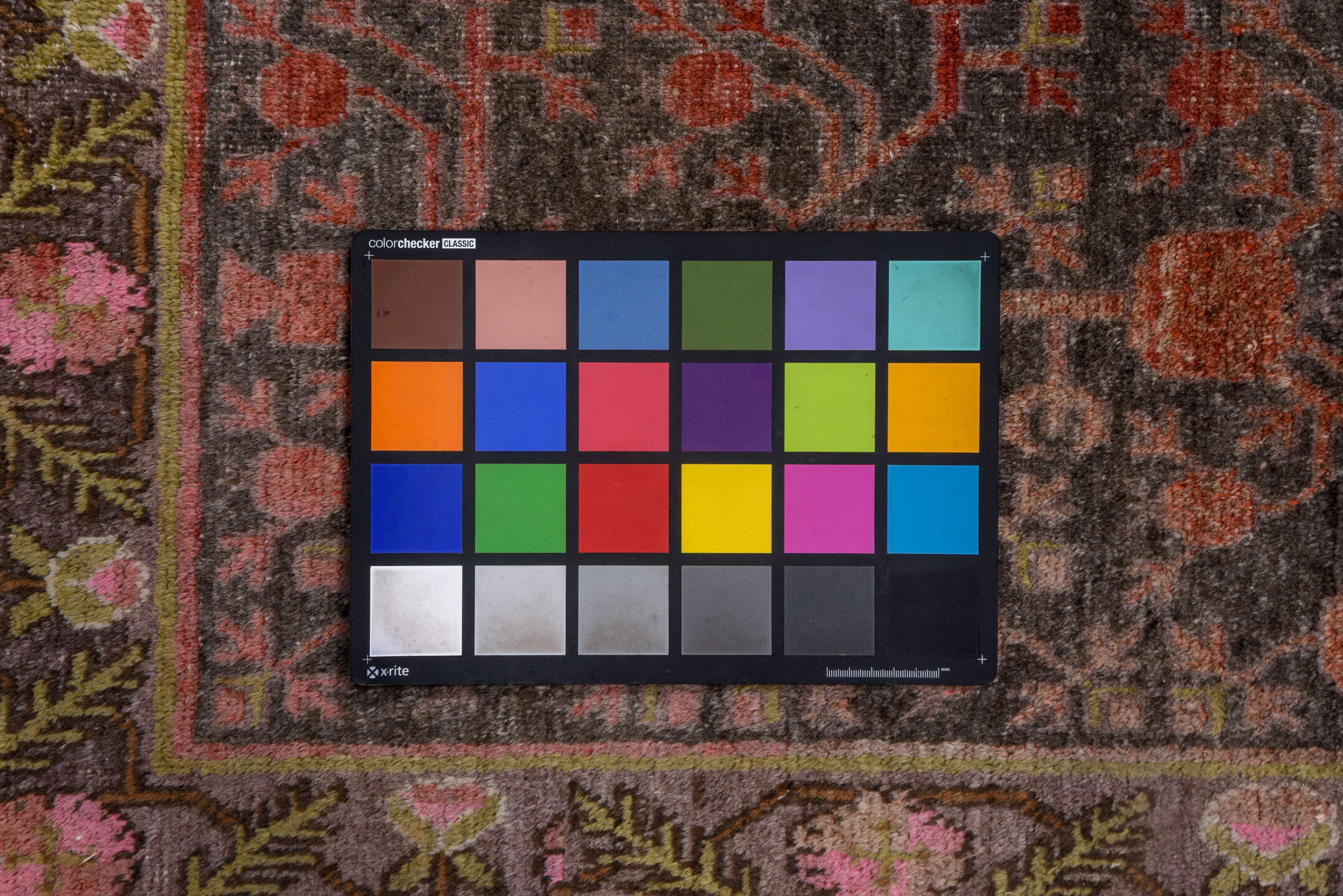 6' x 12' one-of-a-kind handmade vintage Khotan large size rug. Color palette: brown, gray, light gray, pink, red, rosy brown