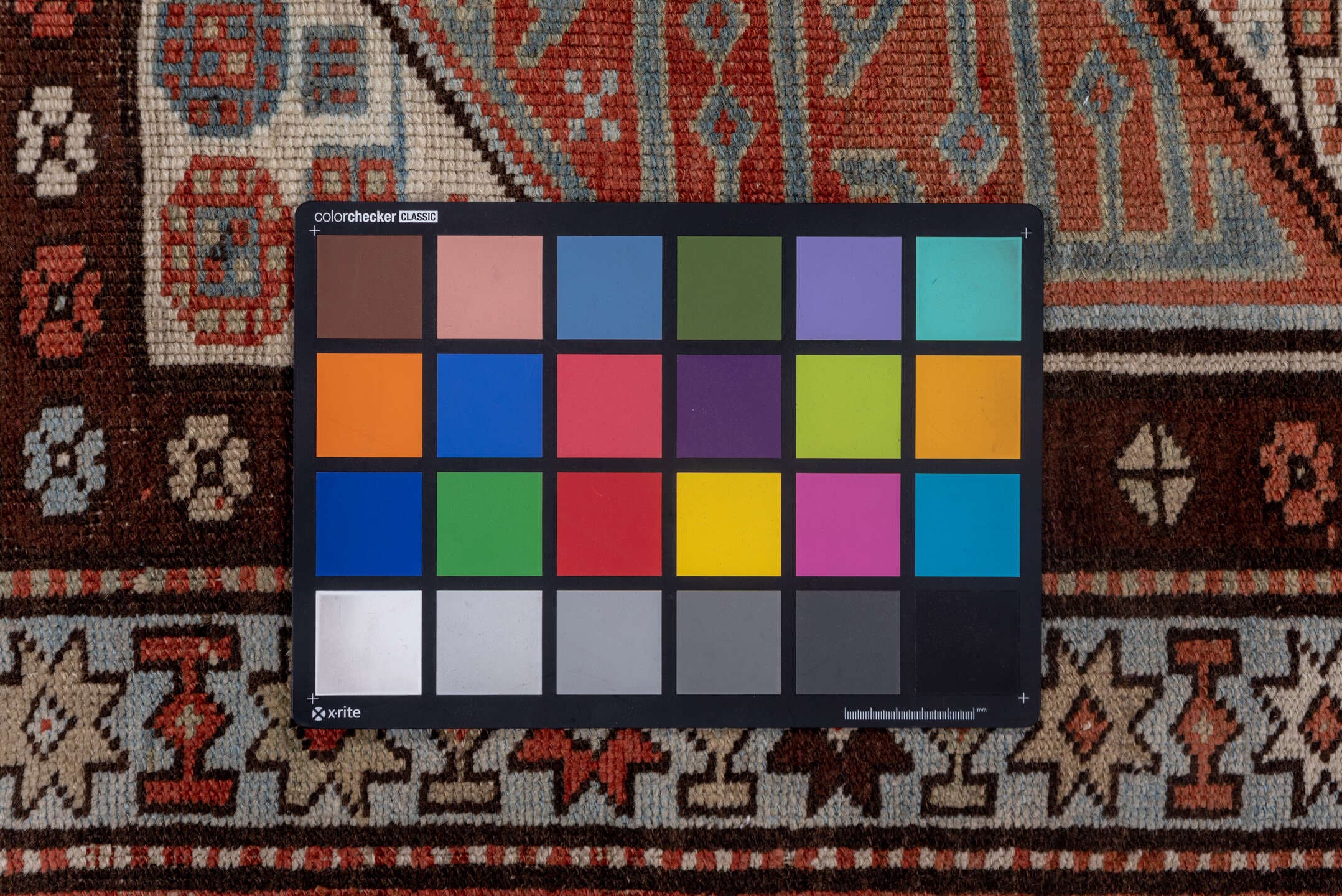 3' x 13' one-of-a-kind handmade antique Sarab runner rug. Color palette: ivory, rust, sky_blue, mahogany, brown, slate_blue