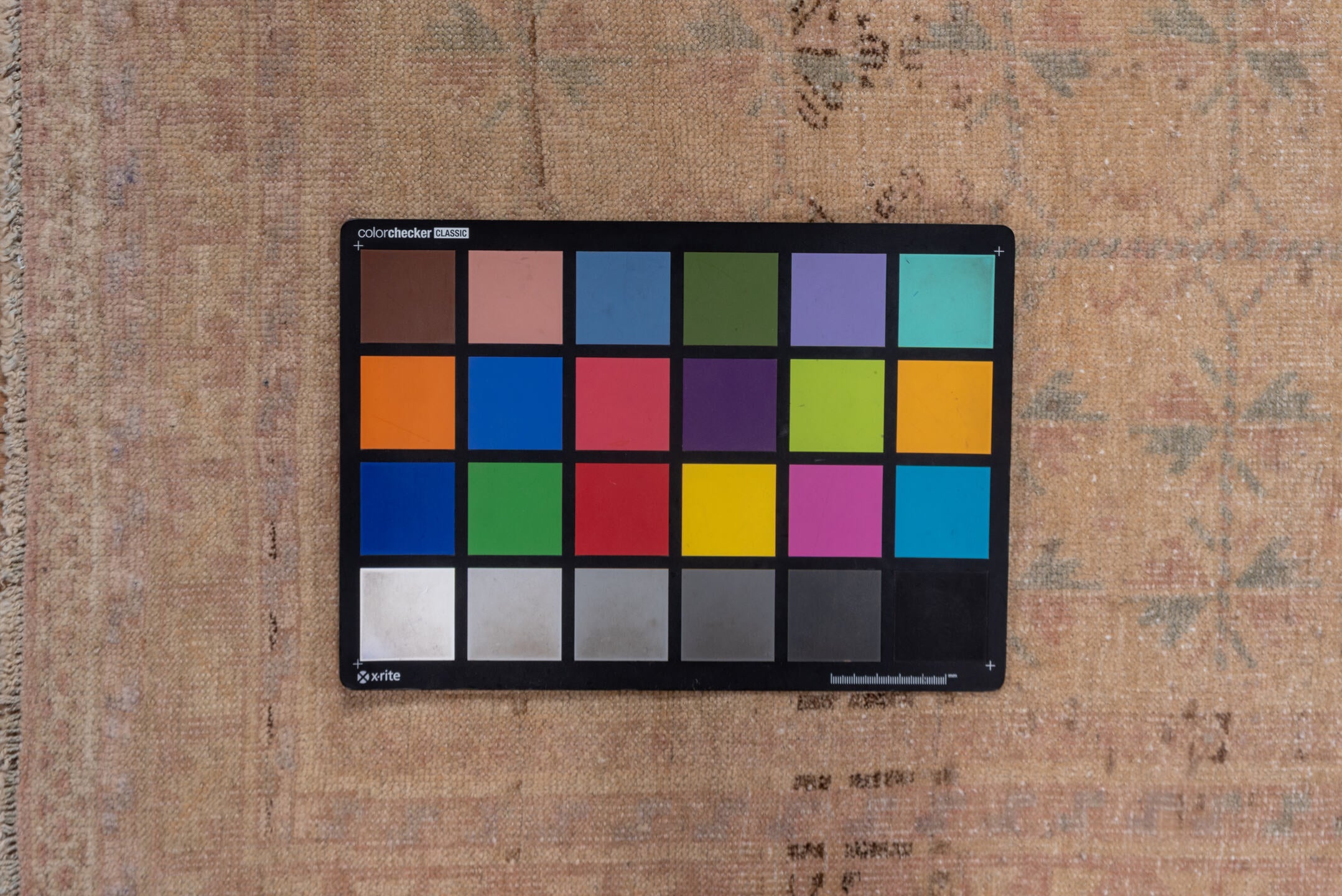 2' x 4' one-of-a-kind handmade vintage Anatol small size rug. Color palette: brown, gray, light gray, off-white, pink, snow