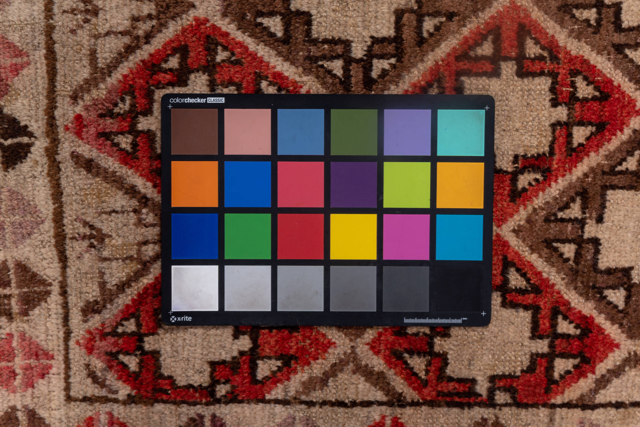 4' x 6' one-of-a-kind handmade vintage Oushak small size rug. Color palette: brown, fire brick, off-white, orange, pink, red