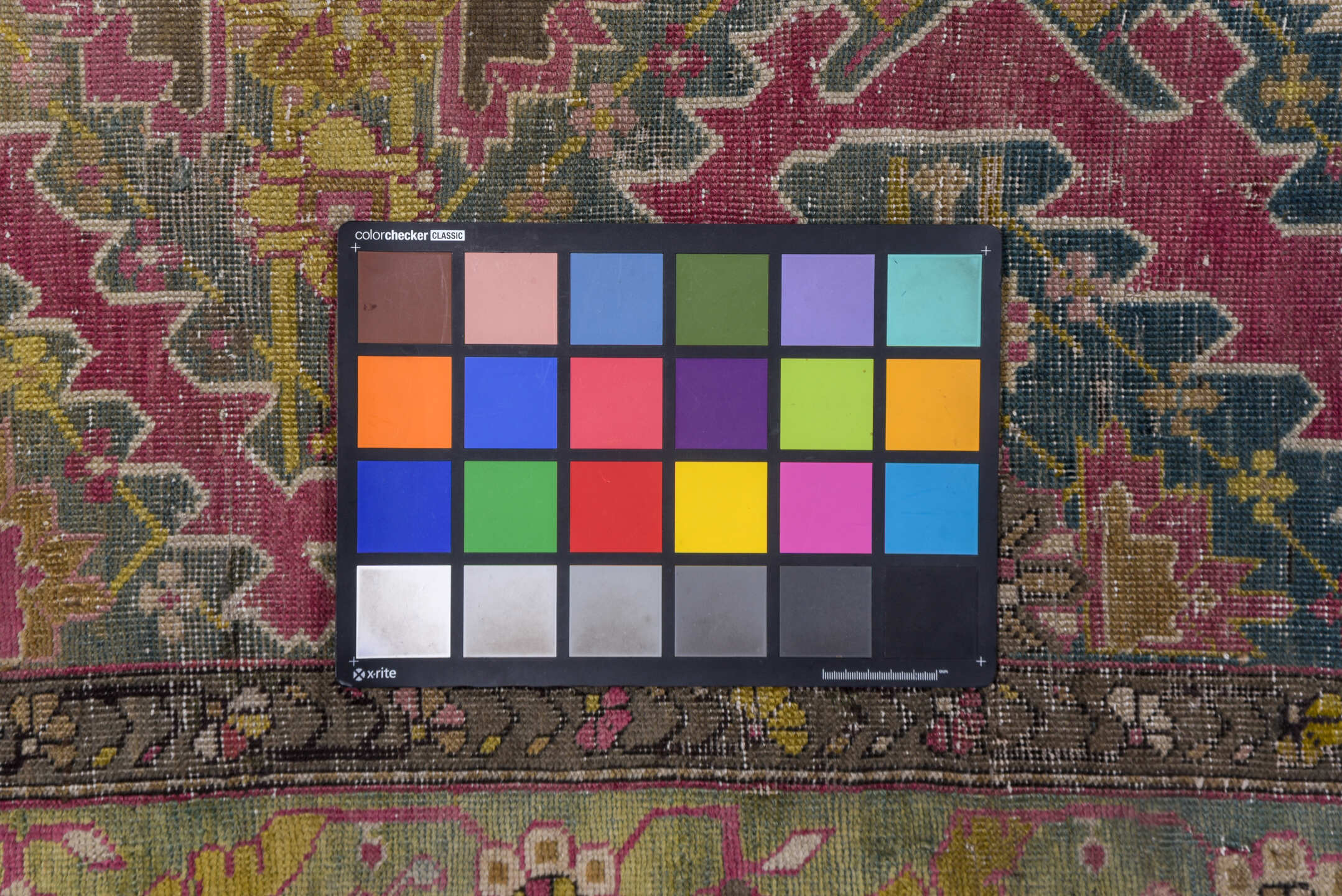 3' x 17' one-of-a-kind handmade vintage Karabagh runner rug. Color palette: black, brown, charcoal, gray, off-white, pink