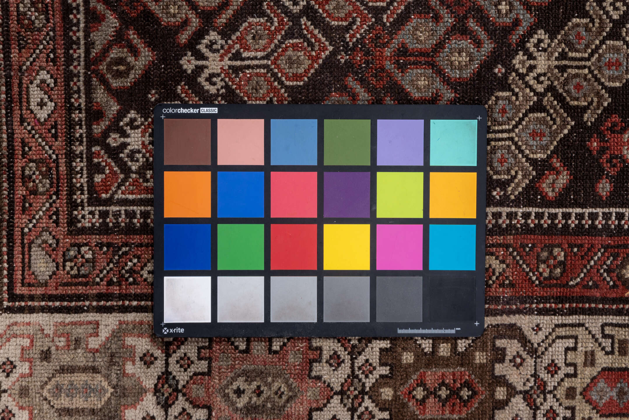 4' x 8' one-of-a-kind handmade vintage Malayer runner rug. Color palette: brown, gray, light gray, pink, red, redwood