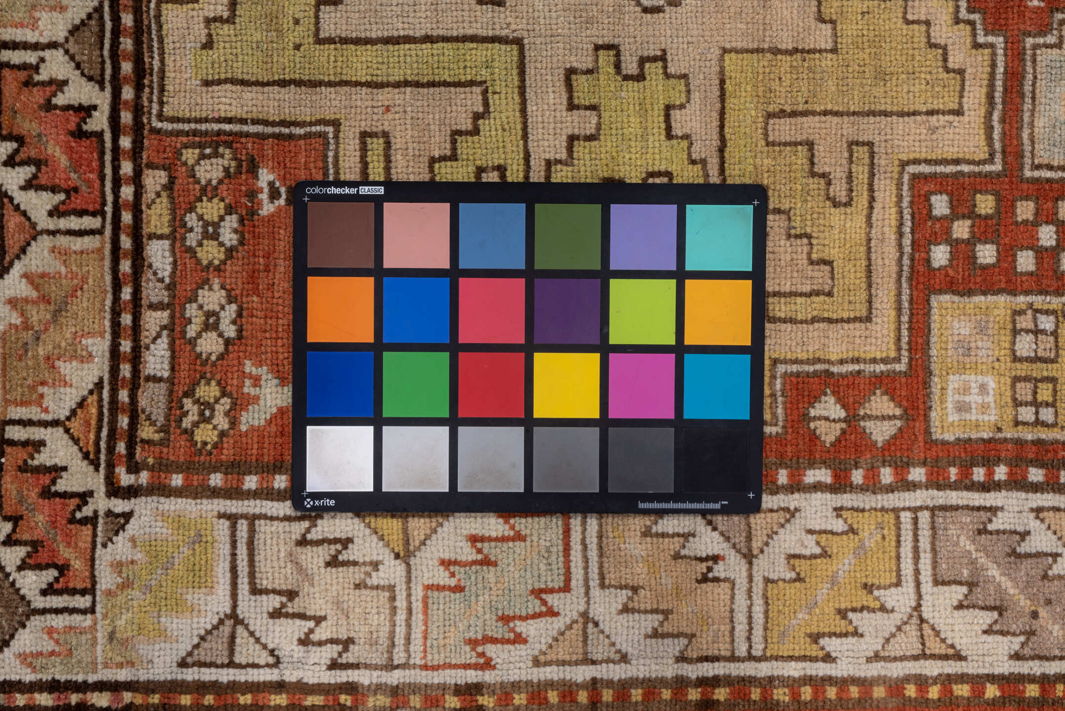 3' x 6' one-of-a-kind handmade vintage Caucasian small size rug. Color palette: brown, gray, light gray