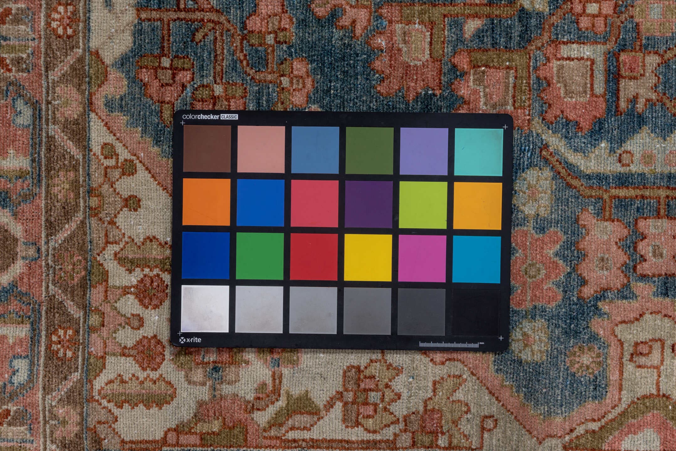 4' x 6' one-of-a-kind handmade antique Malayer small size rug. Color palette: blue, ivory, rose, taupe, rust, sage, brown