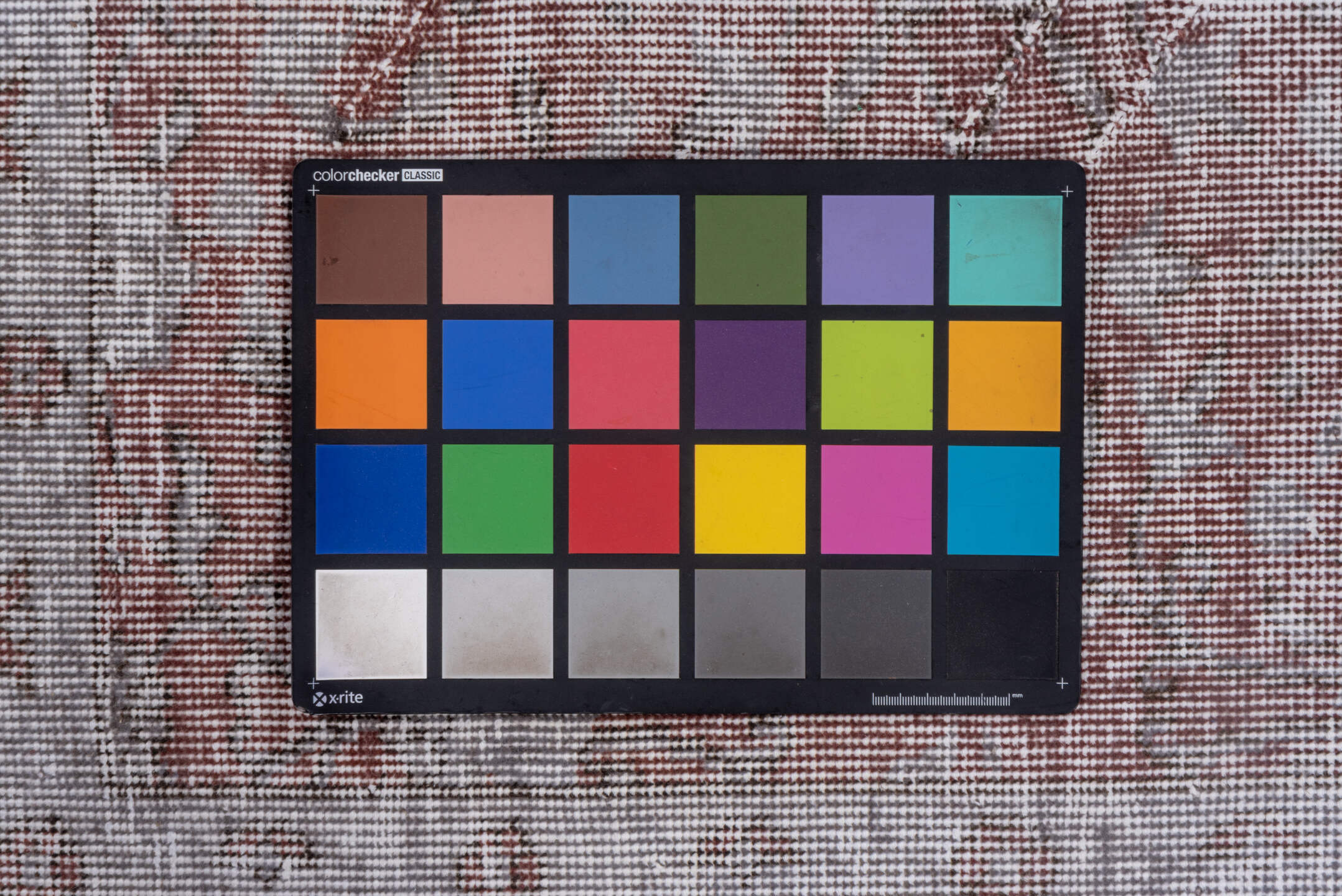 6' x 9' one-of-a-kind handmade vintage Overdyed medium size rug. Color palette: dark gray, gainsboro, gray, light gray