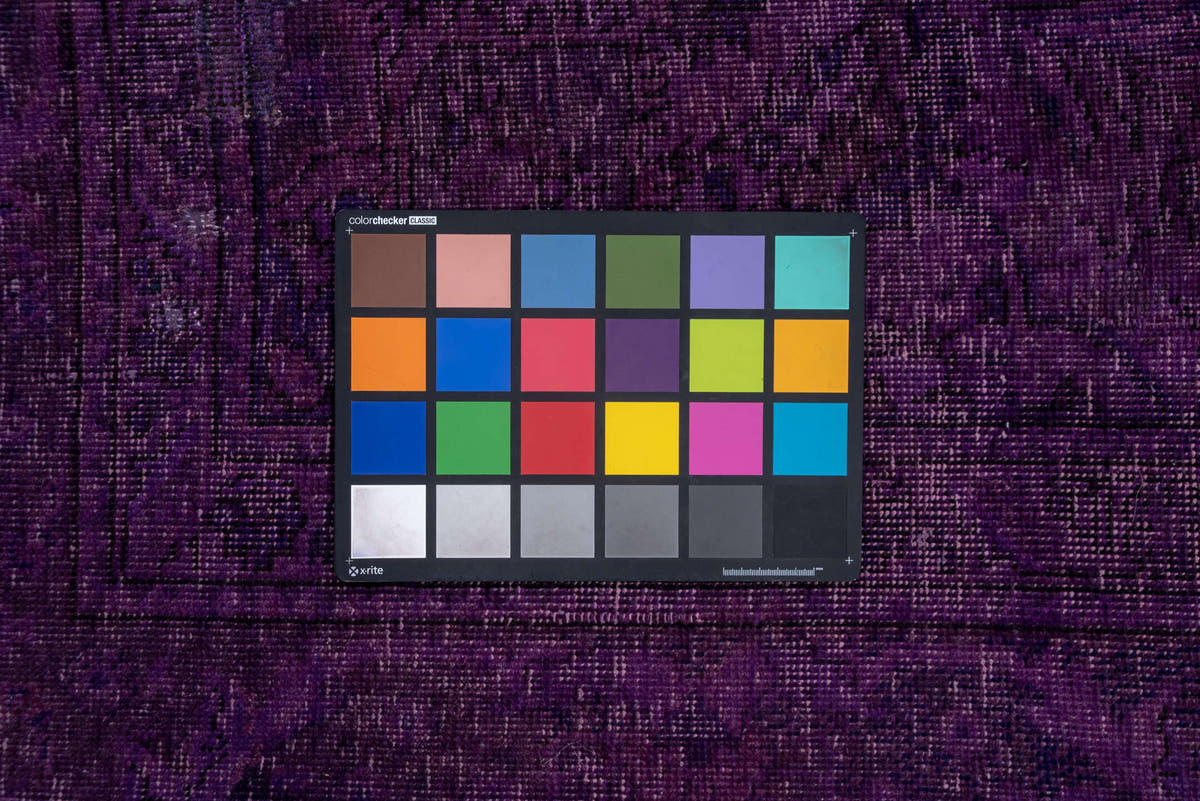 8' x 11' one-of-a-kind handmade antique Overdyed large size rug. Color palette: purple, plum, violet, eggplant, pink