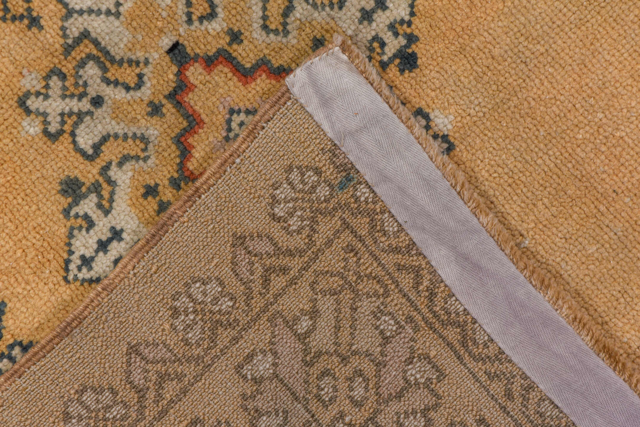 6' x 9' one-of-a-kind handmade vintage Sivas medium size rug. Color palette: camel, taupe, ivory, slate, rust, charcoal