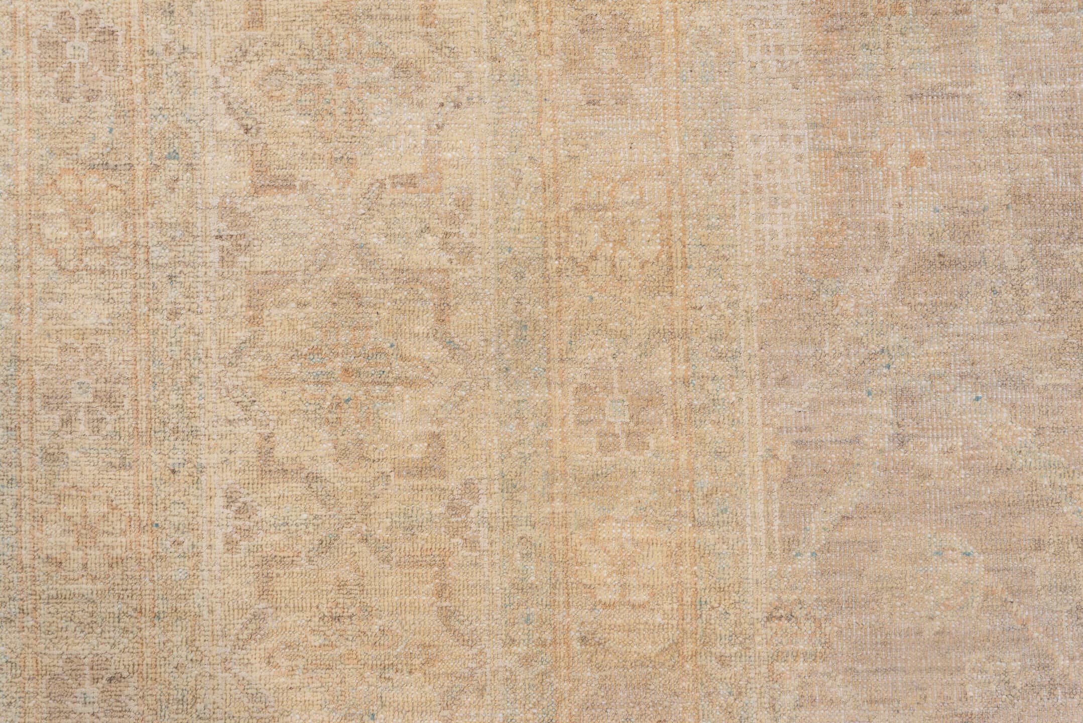8' x 13' one-of-a-kind handmade vintage Sivas large size rug. Color palette: beige, ivory, cream, taupe, sand, gray