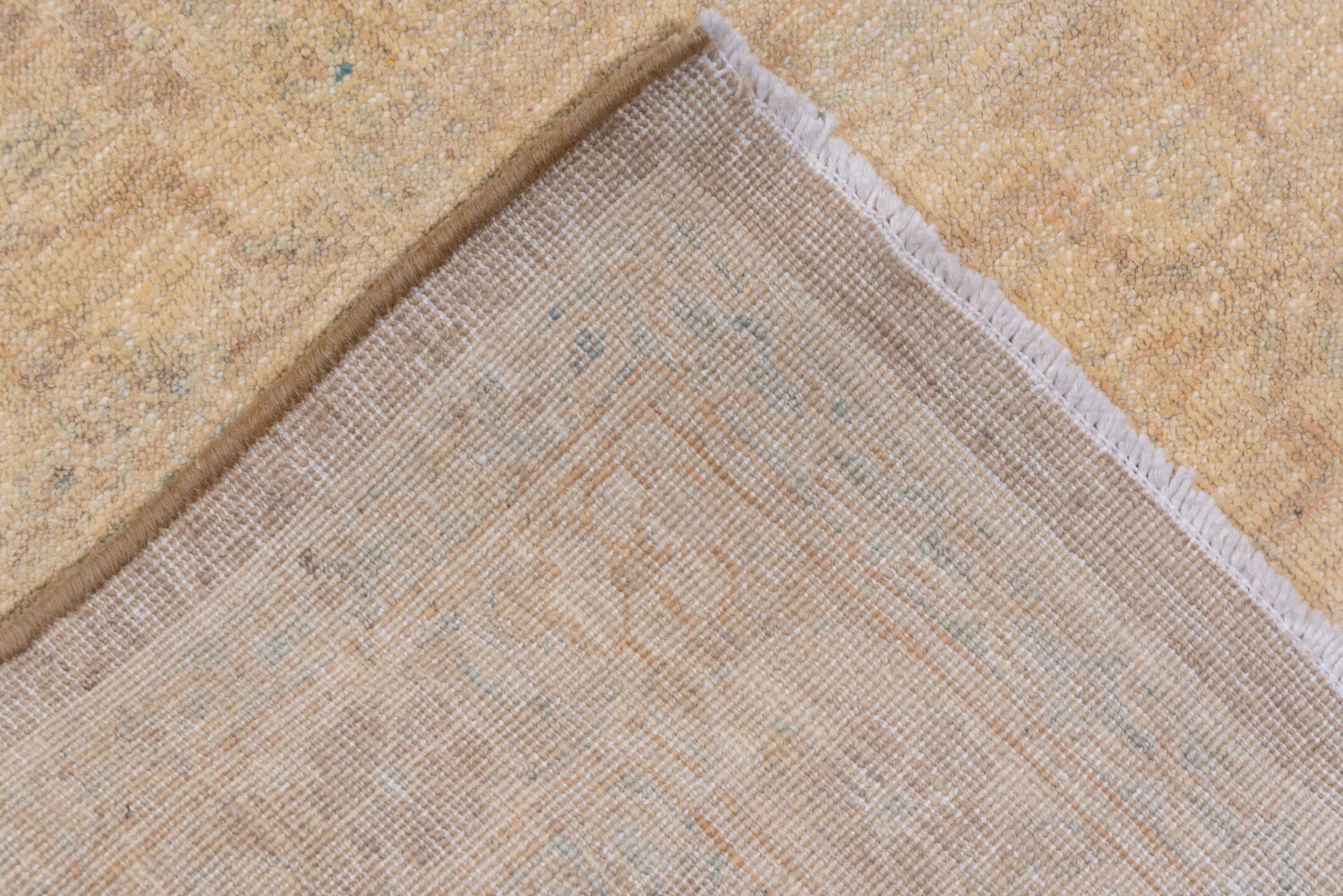 8' x 13' one-of-a-kind handmade vintage Sivas large size rug. Color palette: beige, ivory, cream, taupe, sand, gray