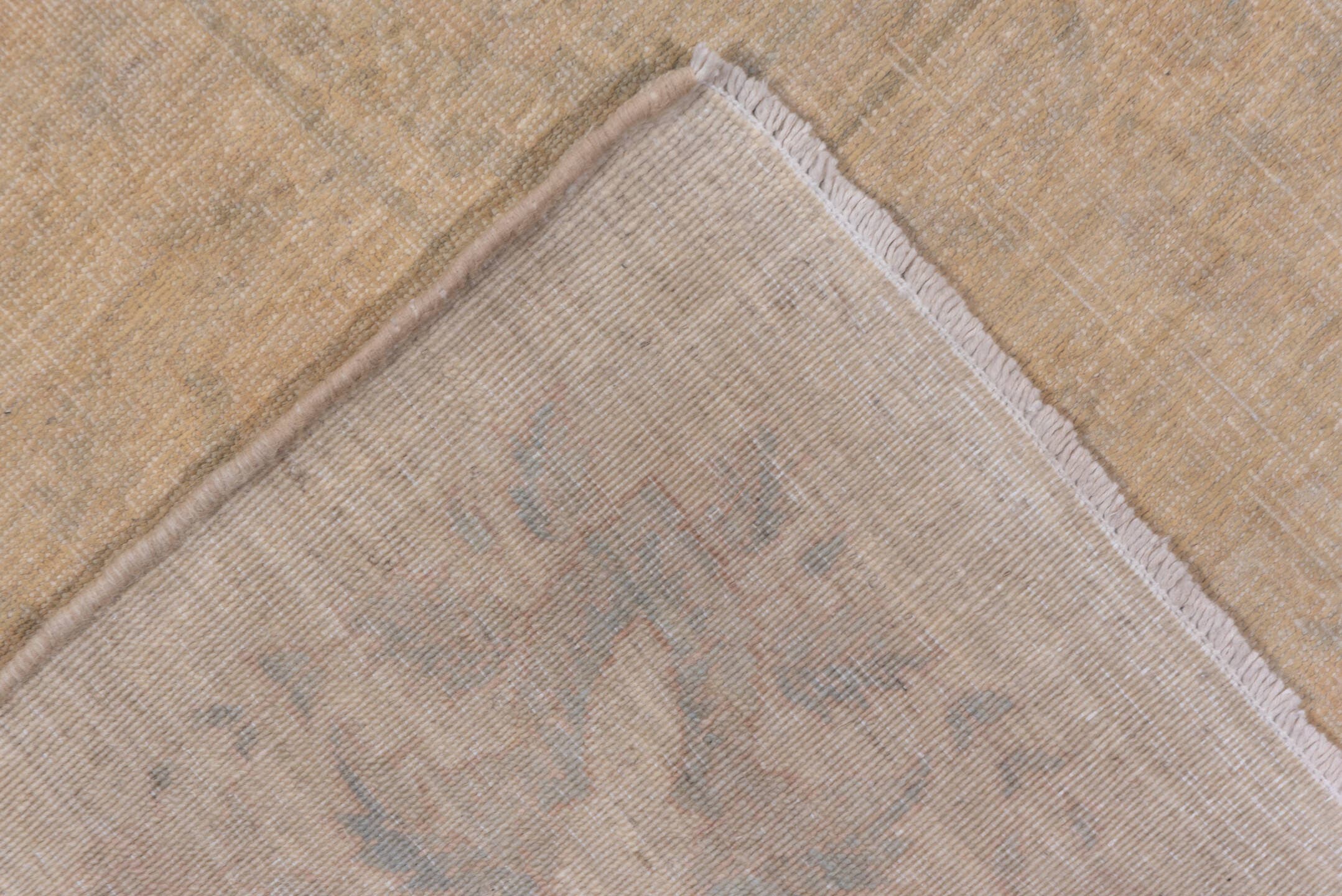 9' x 12' one-of-a-kind handmade vintage Sivas large size rug. Color palette: ivory, taupe, light gray, beige, sand, gray