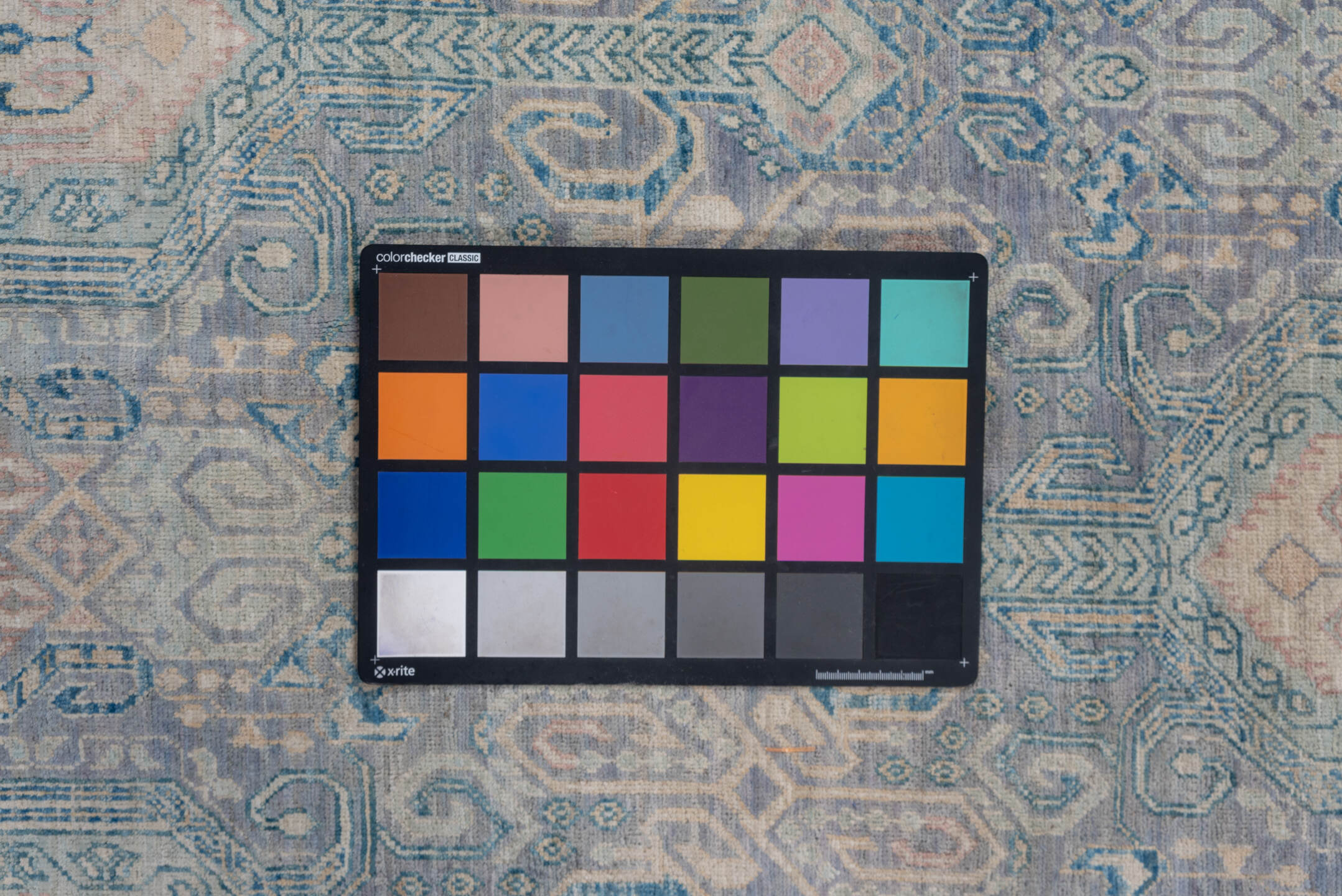 7' x 10' one-of-a-kind handmade vintage Afghan large size rug. Color palette: dark gray, dim gray, gray, light blue