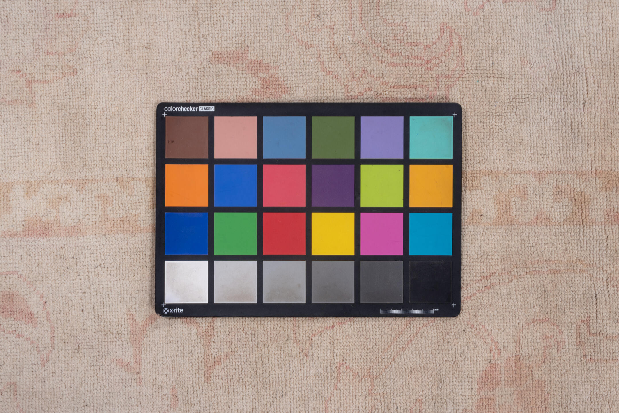 8' x 11' one-of-a-kind handmade vintage Afghan large size rug. Color palette: gray, light gray, off-white, pink