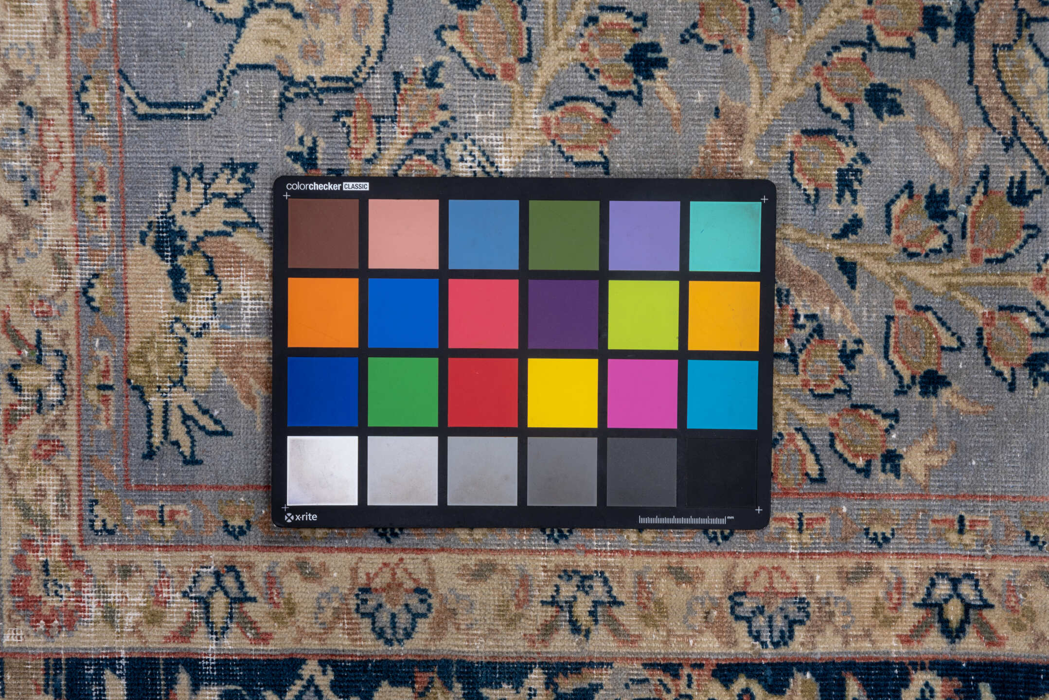 7' x 10' one-of-a-kind handmade vintage Tabriz large size rug. Color palette: black, blue, brown, charcoal, dark gray, gray