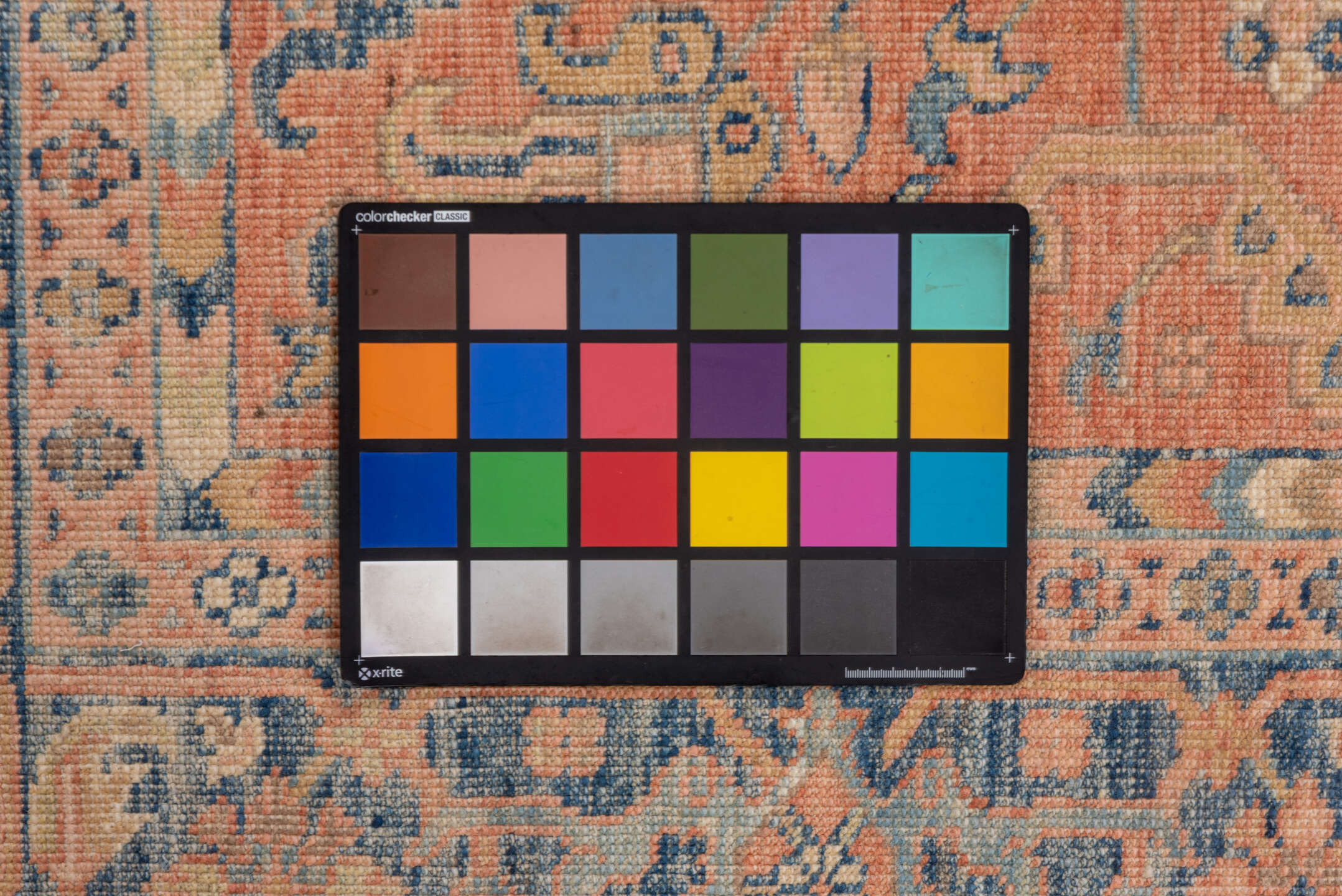 6' x 10' one-of-a-kind handmade vintage Afghan large size rug. Color palette: blue, brown, dim gray, gray, light gray