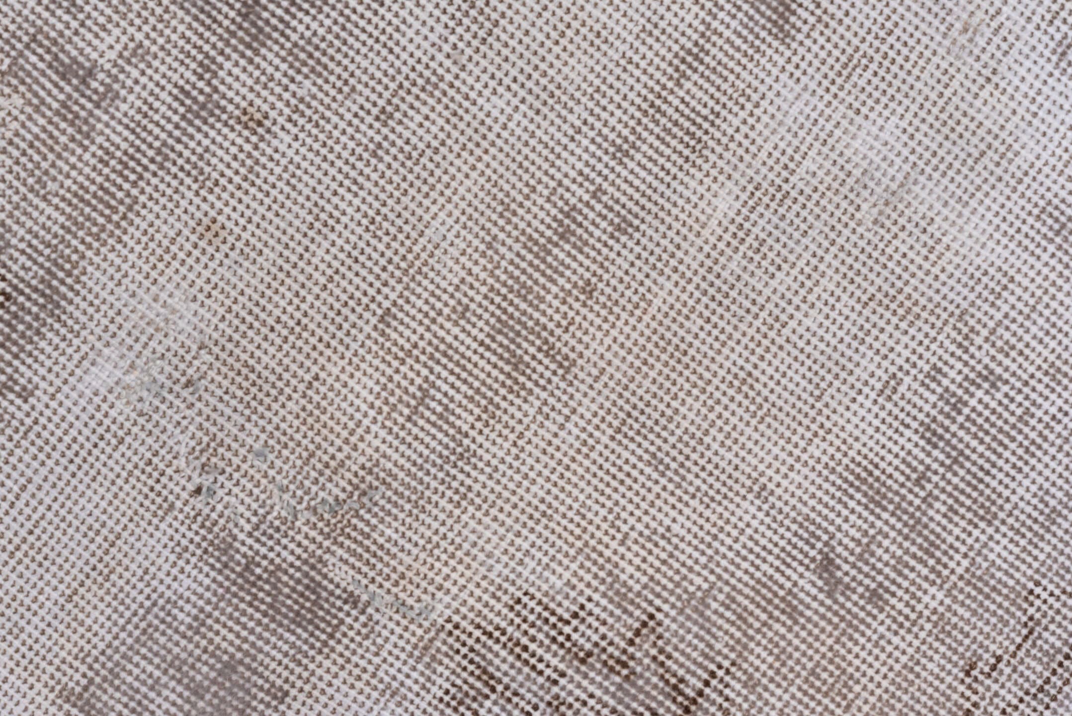 7' x 10' one-of-a-kind handmade antique Sparta large size rug. Color palette: ivory, taupe, stone, gray, greige, beige