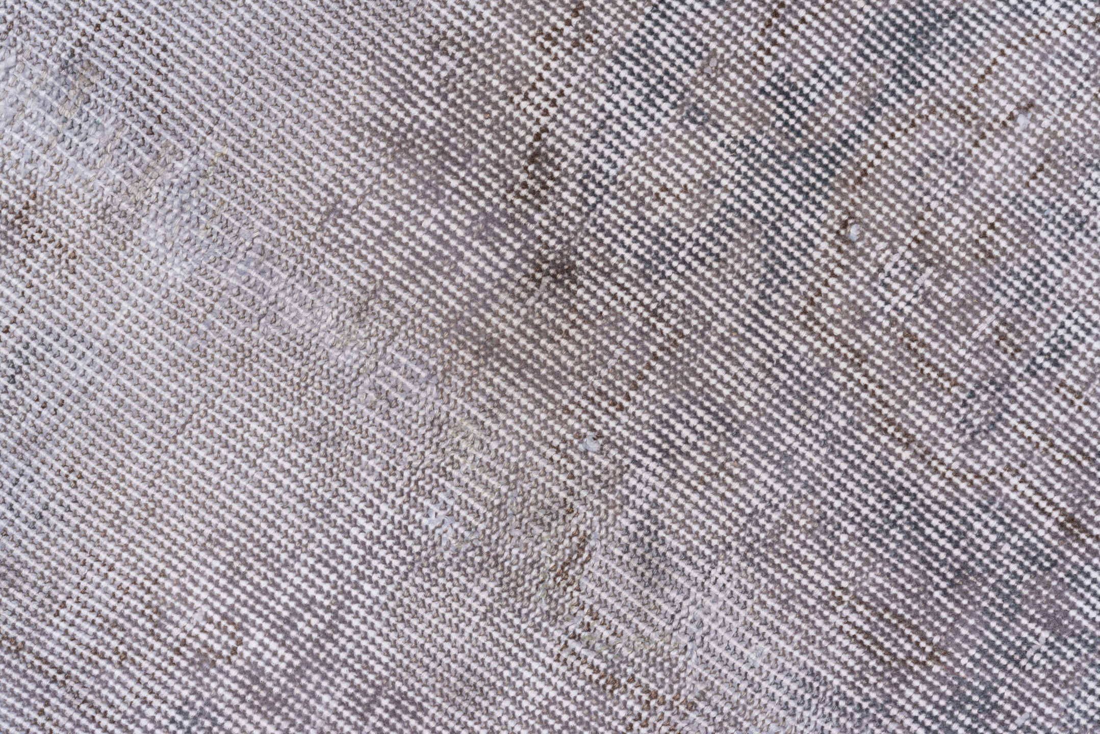 7' x 10' one-of-a-kind handmade antique Sparta large size rug. Color palette: taupe, ivory, slate, gray, dusty rose, beige