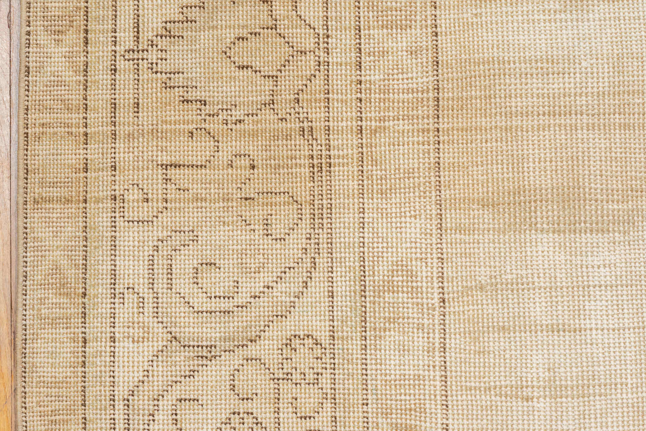9' x 12' one-of-a-kind handmade antique Tabriz large size rug. Color palette: ivory, beige, taupe, sand, camel, gray